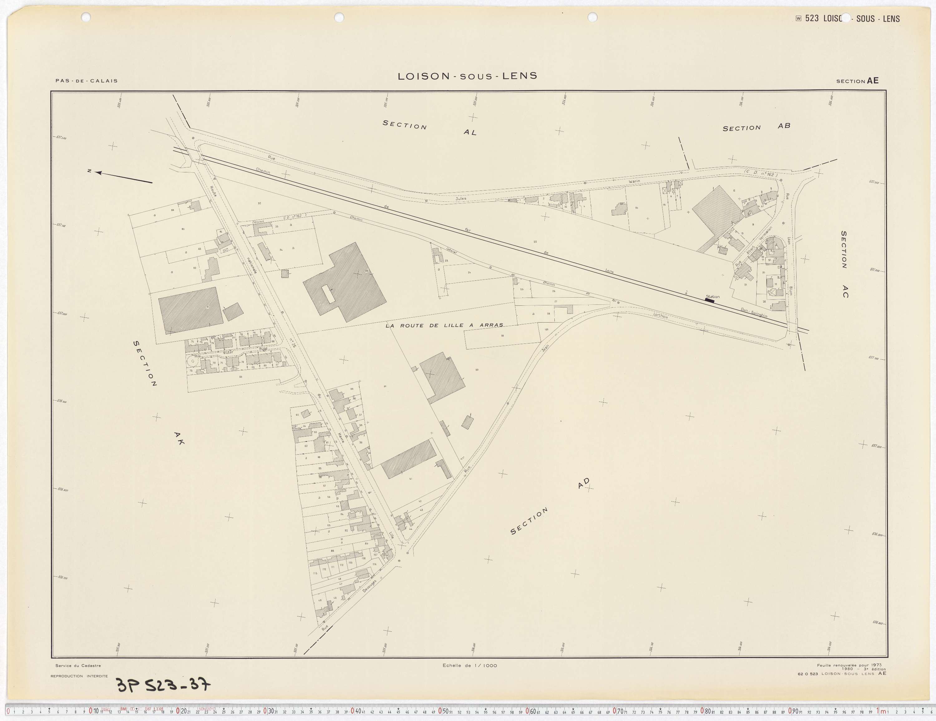 Loison-sous-Lens - Section AE.