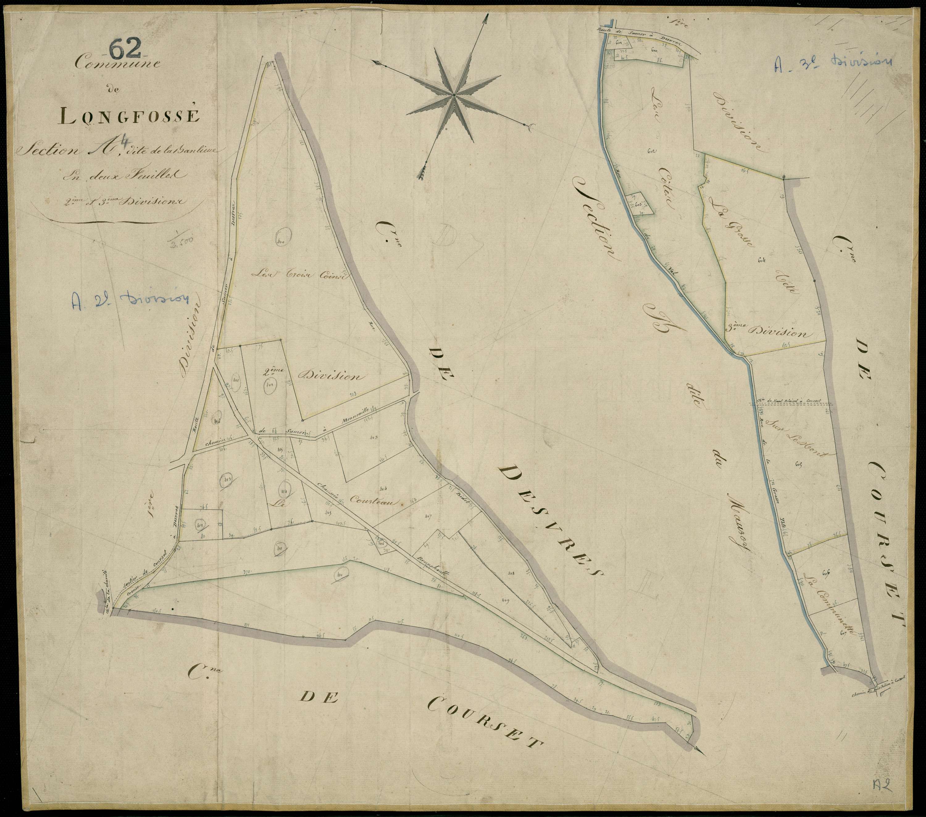 Longfossé - Section A, 2e feuille