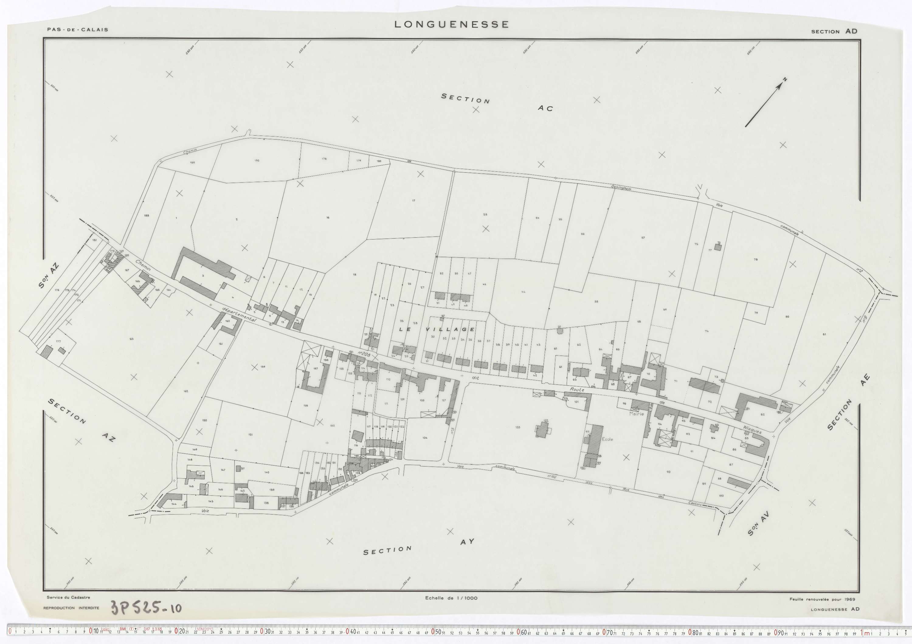 Longuenesse - Section AD.