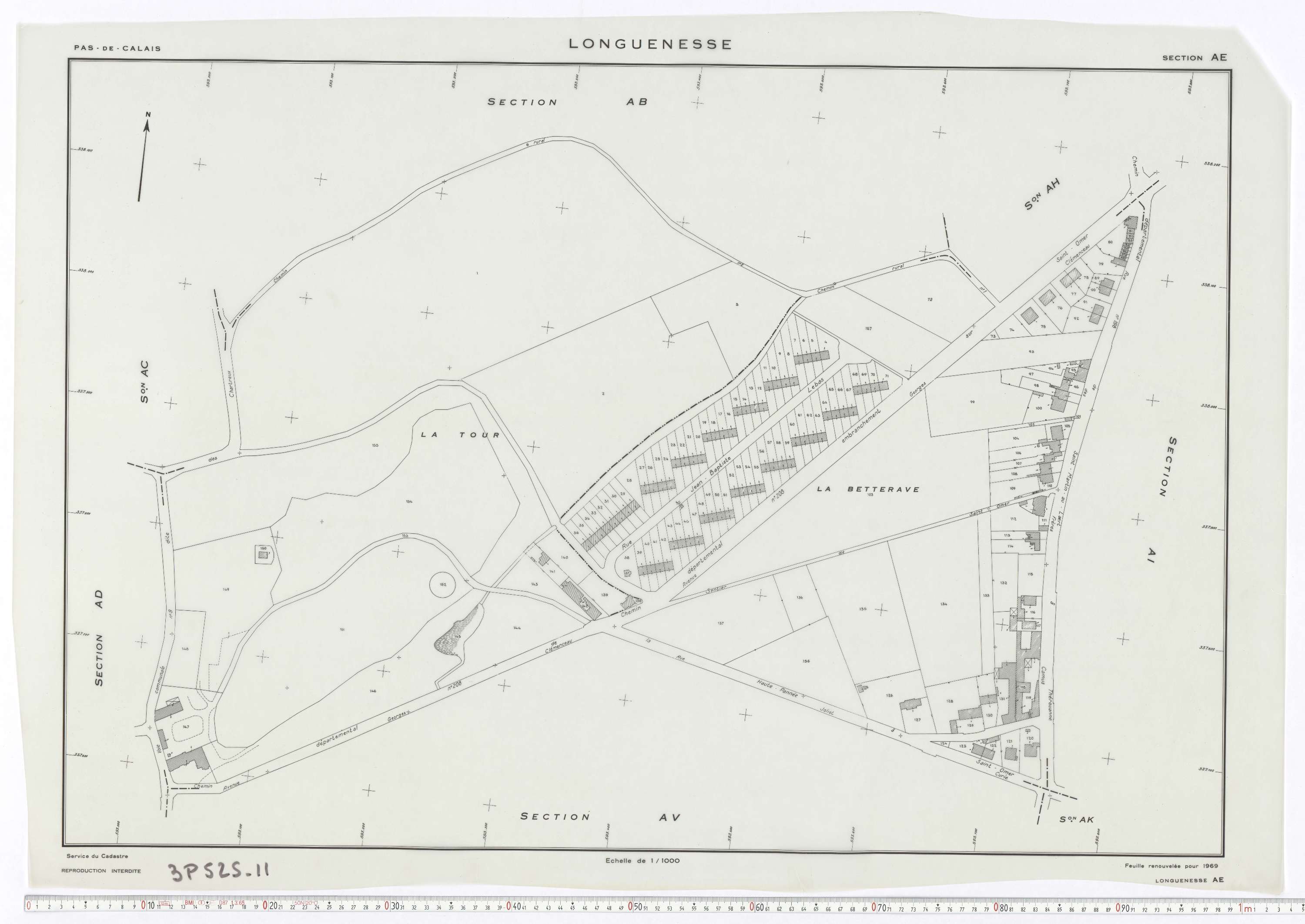 Longuenesse - Section AE.