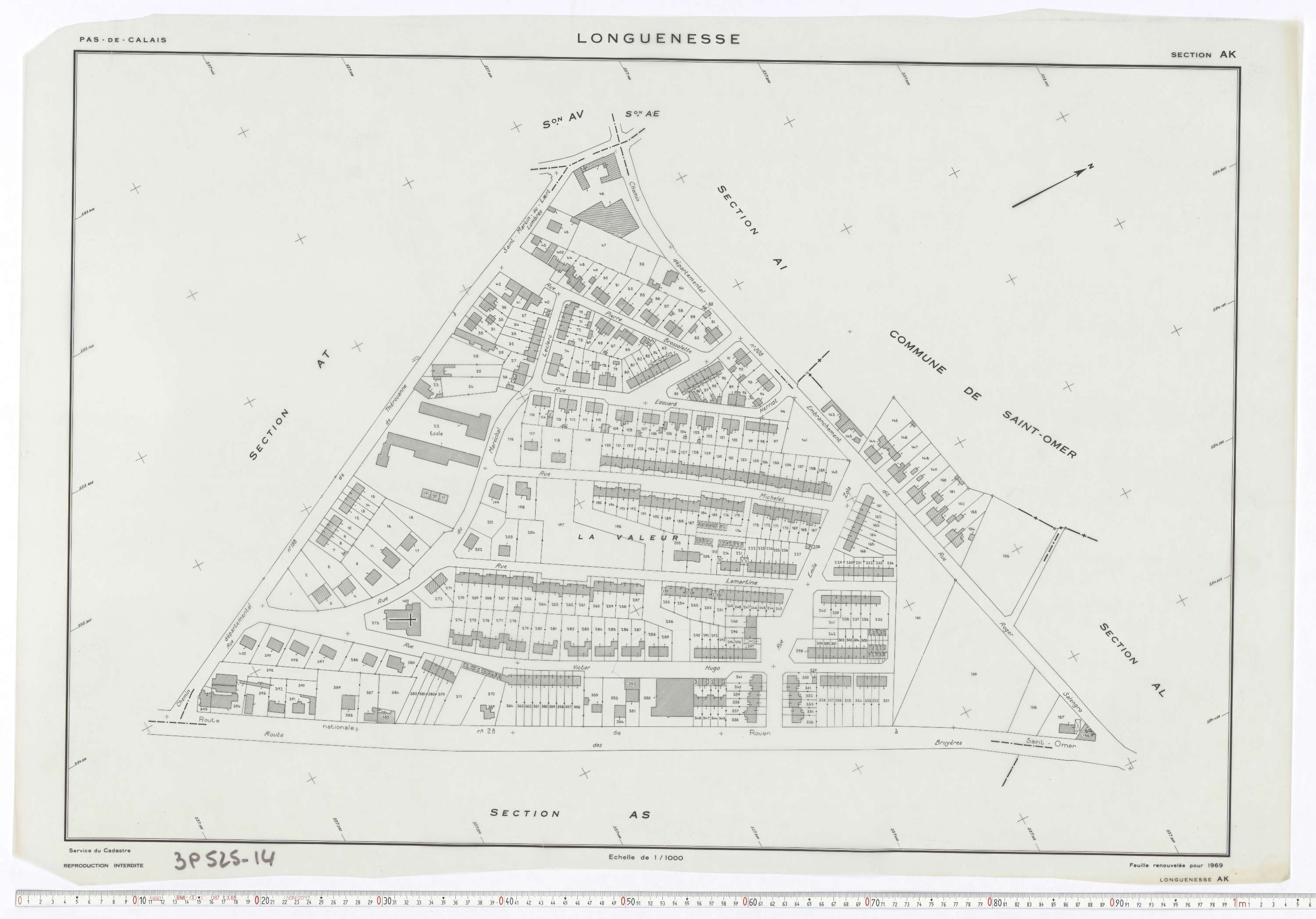 Longuenesse - Section AK.