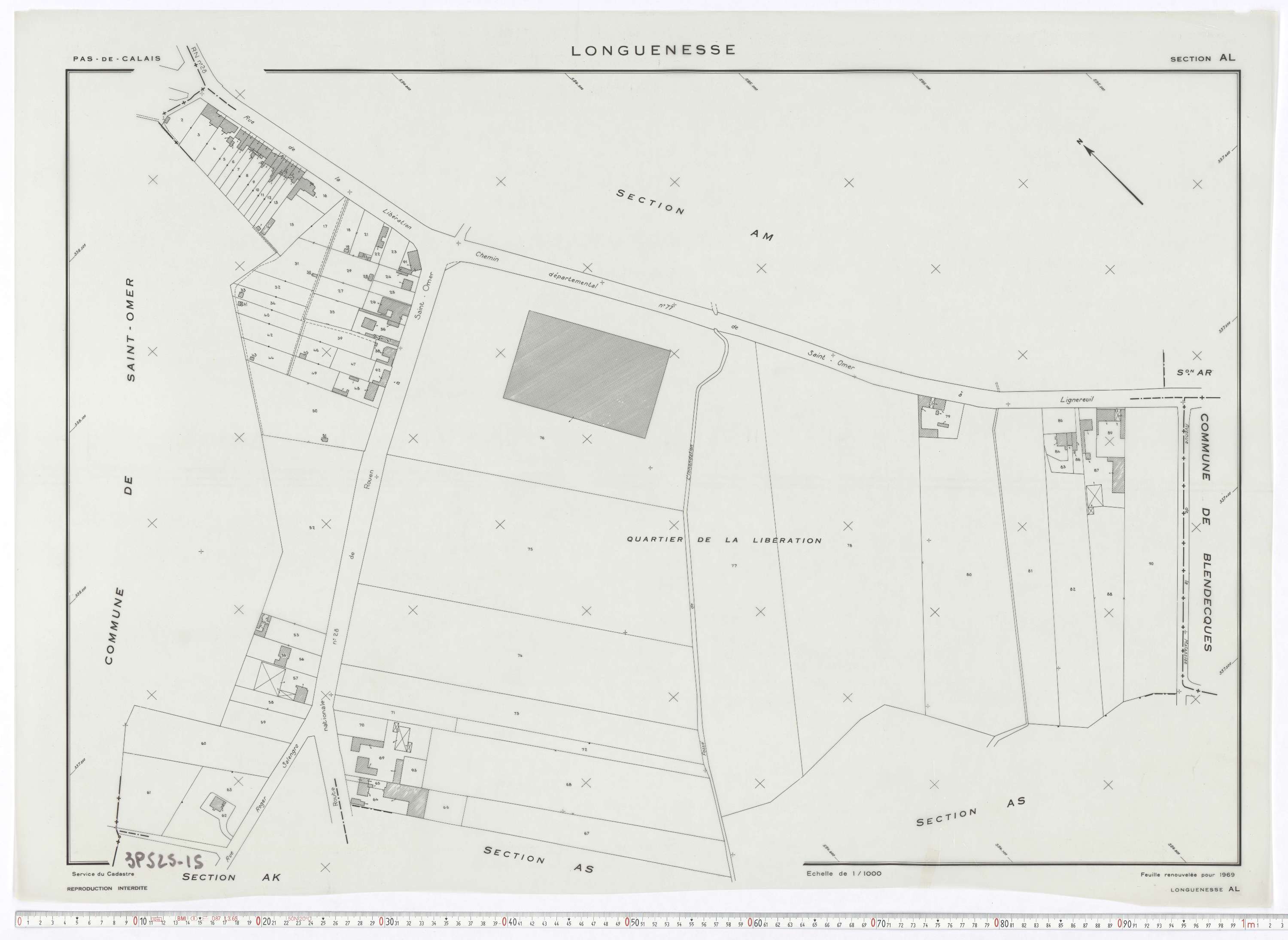 Longuenesse - Section AL.