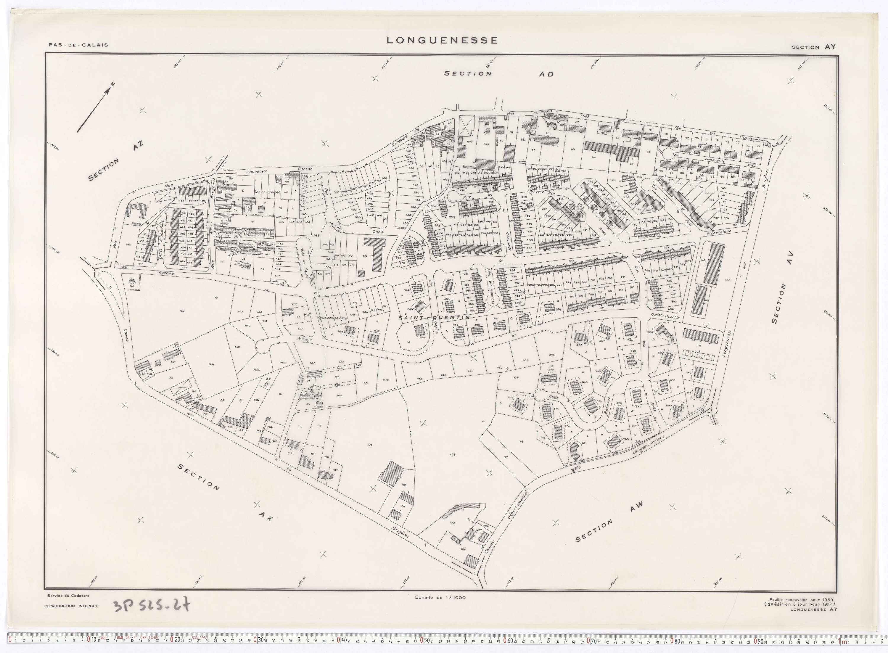 Longuenesse - Section AY.