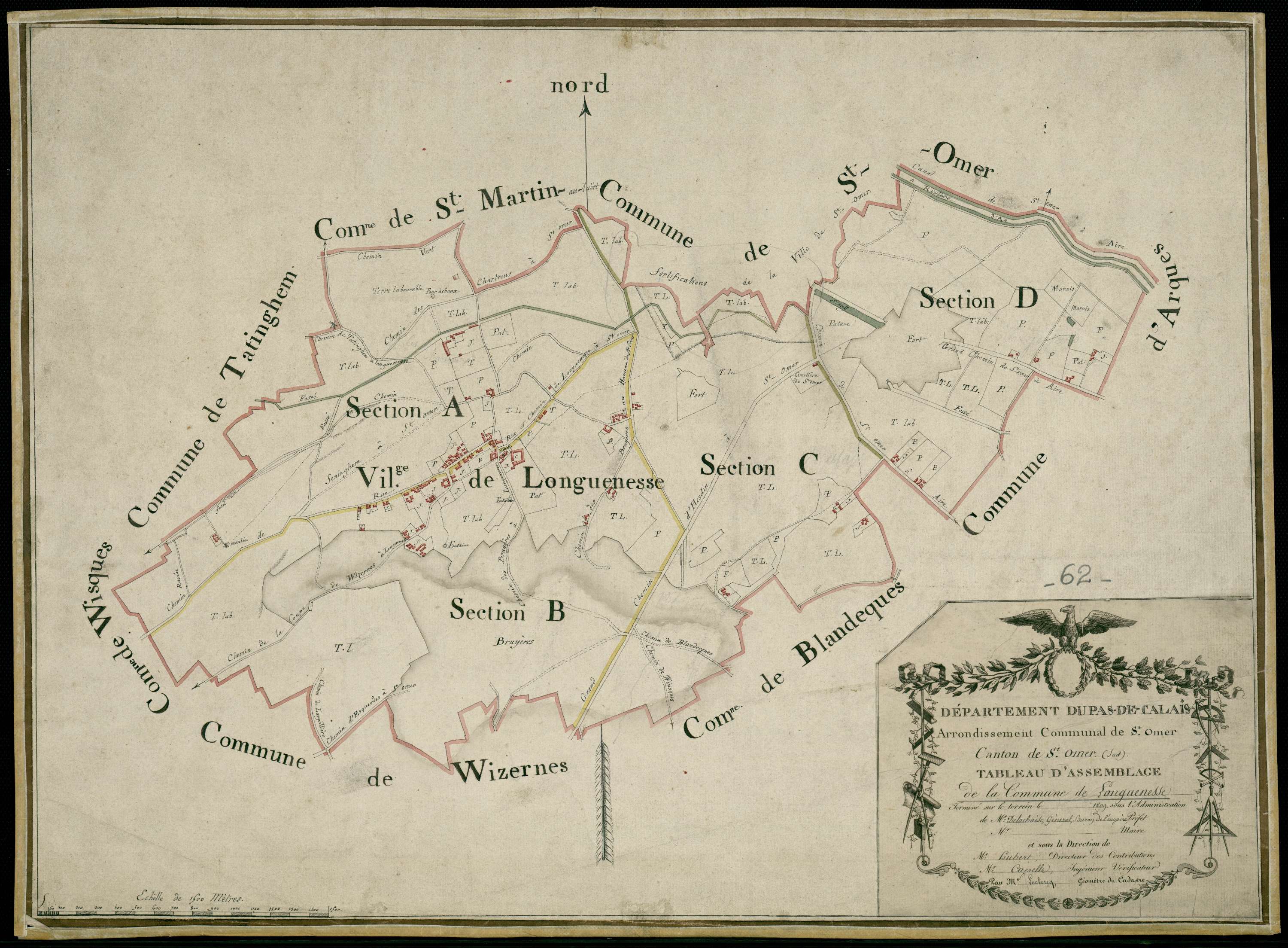 Longuenesse - Tableau d'assemblage