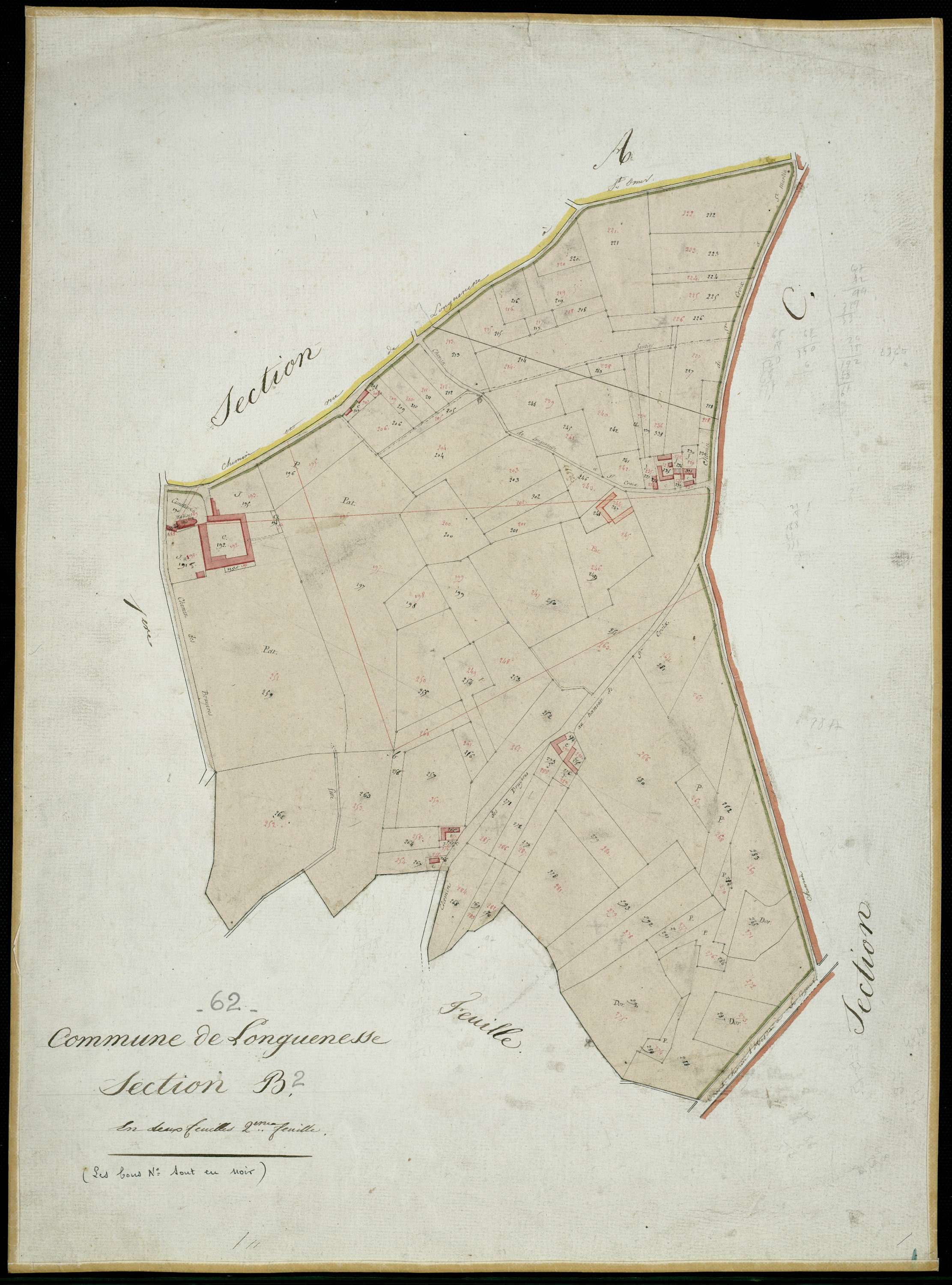 Longuenesse - Section B, 2e feuille
