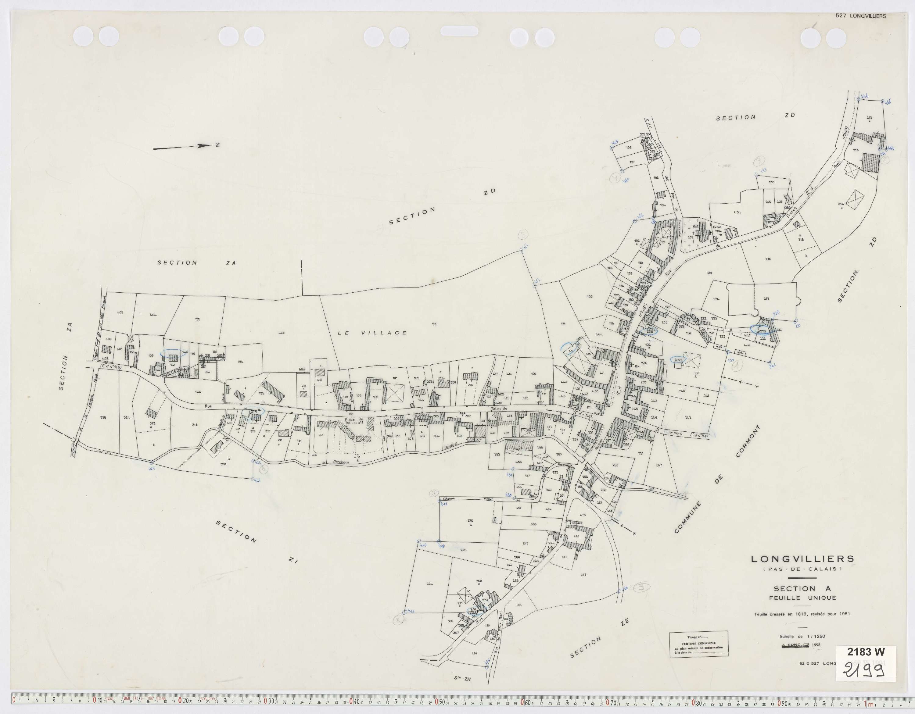 Longvilliers - Section A.