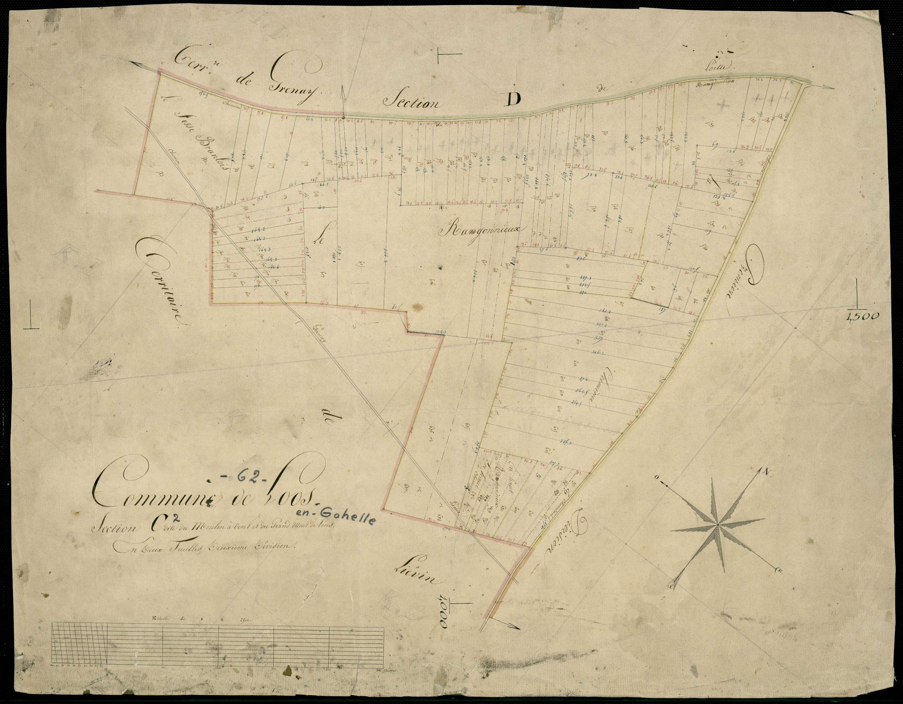 Loos-en-Gohelle - Section C, 2e feuille