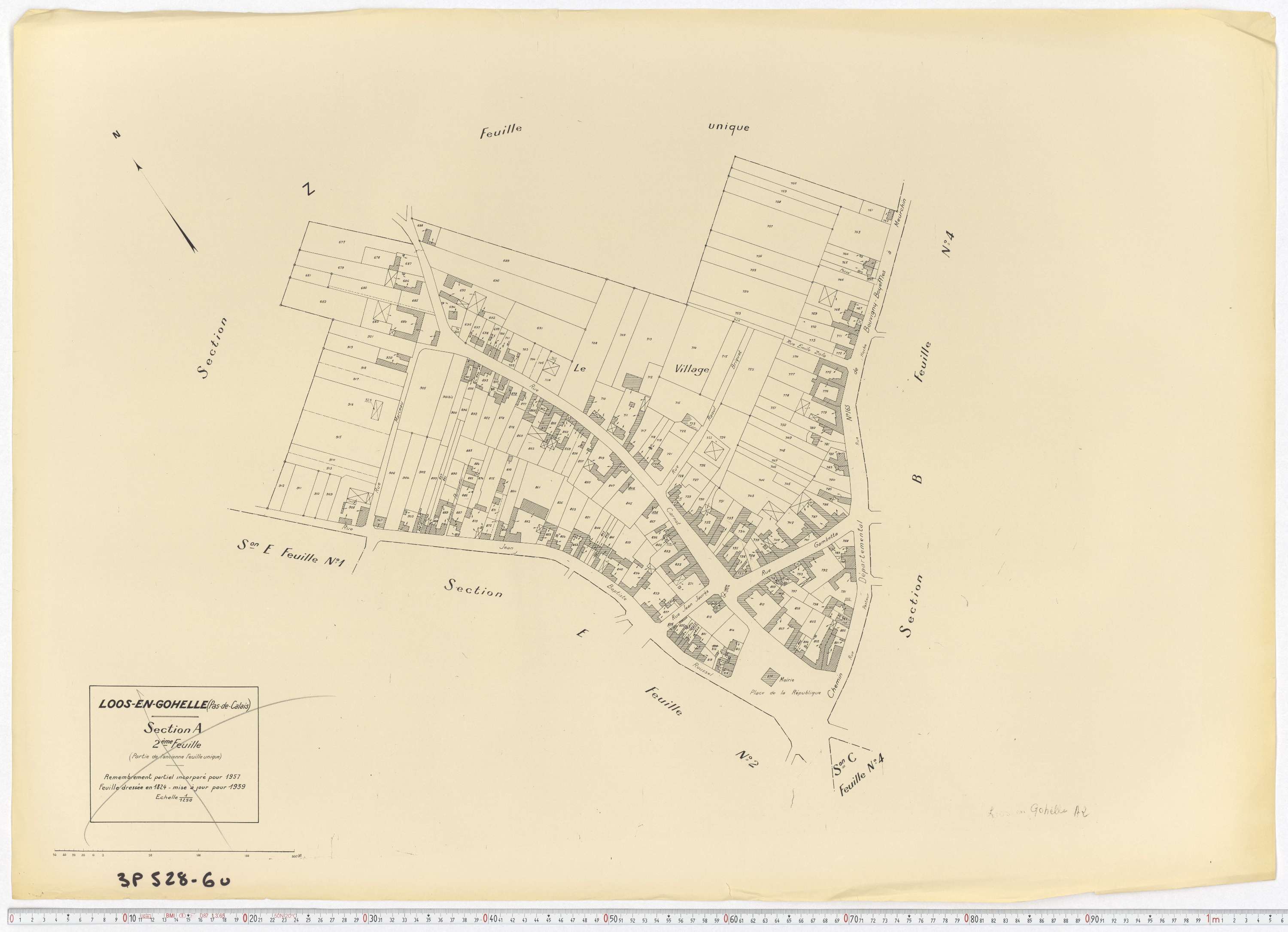 Loos-en-Gohelle - Section A, feuille 2.