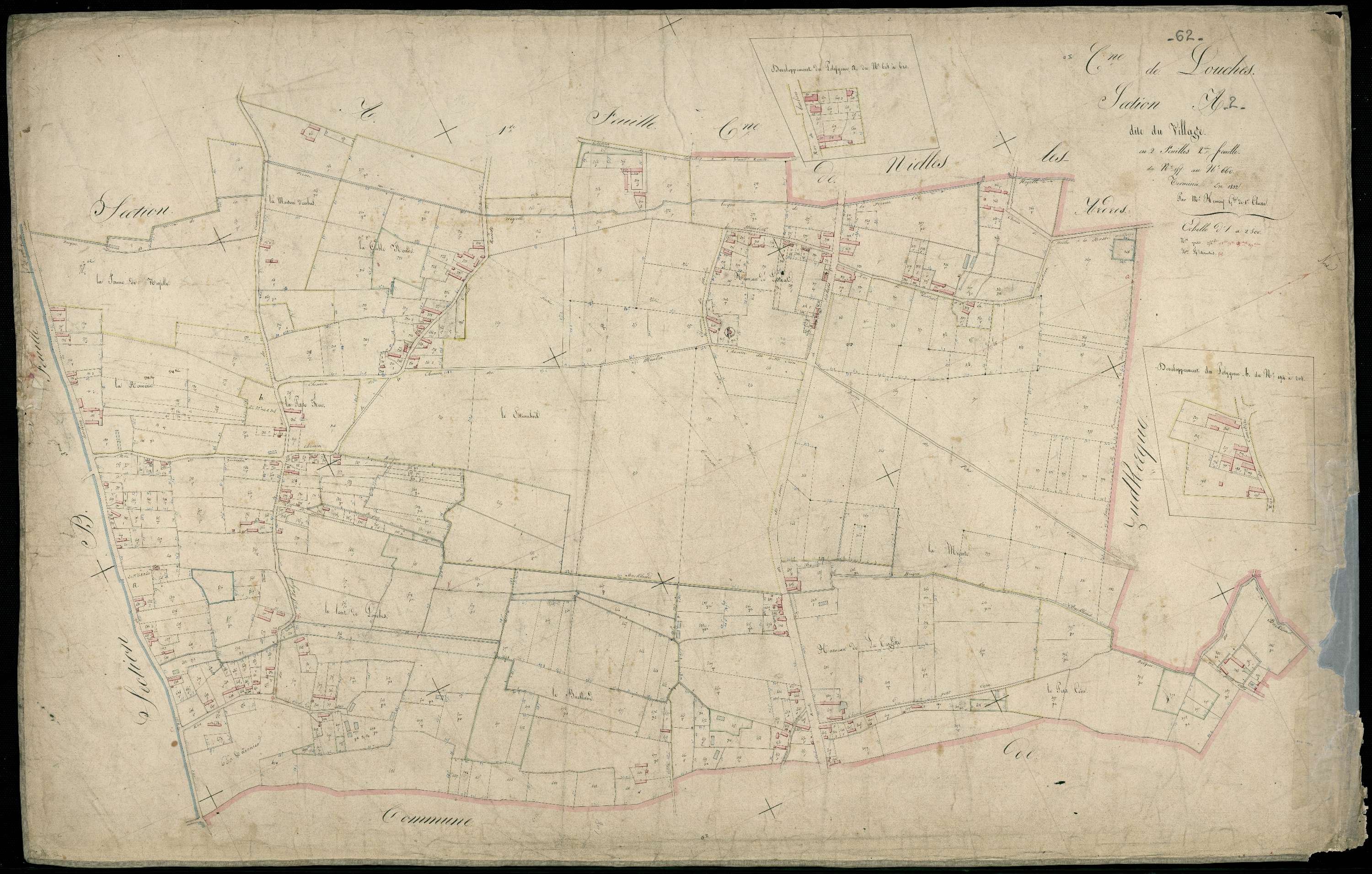 Louches - Section A, 2e feuille