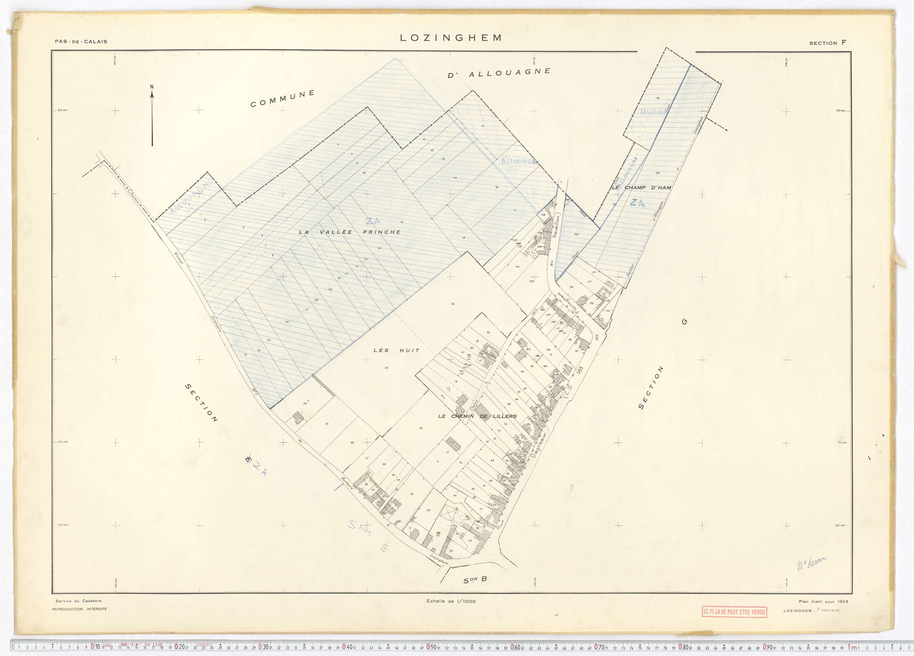 Lozinghem - Section F.