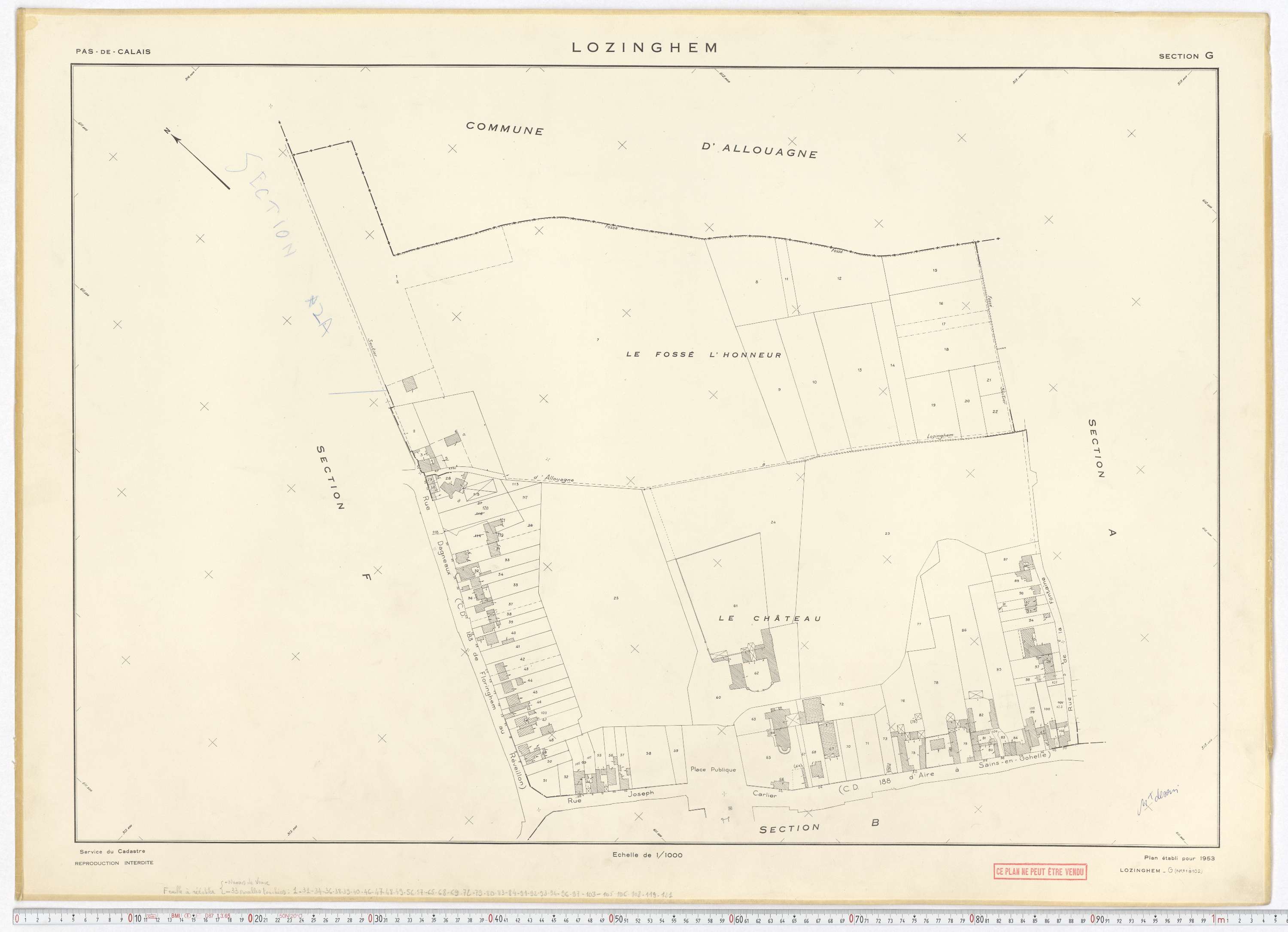 Lozinghem - Section G.