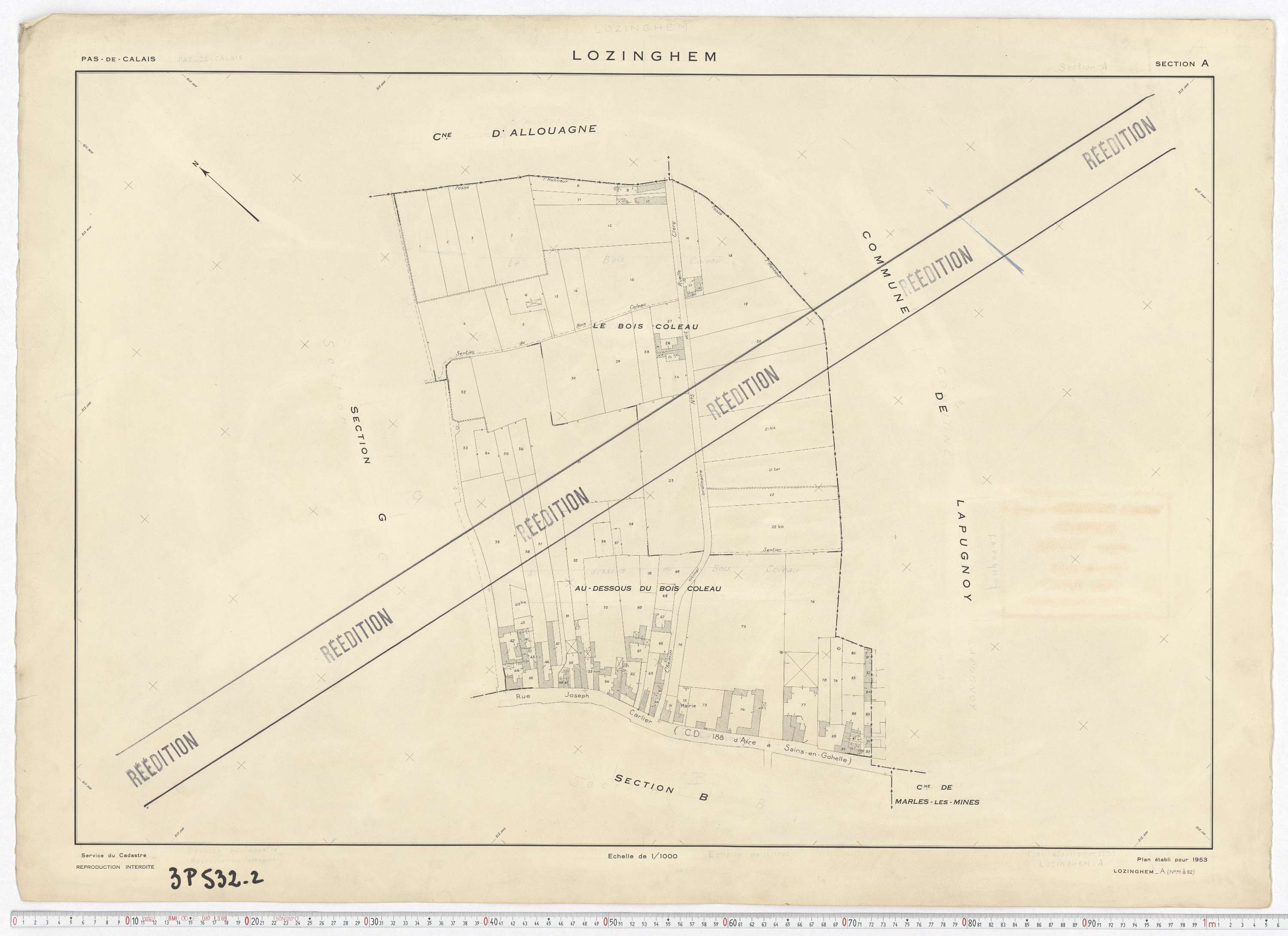 Lozinghem - Section A.