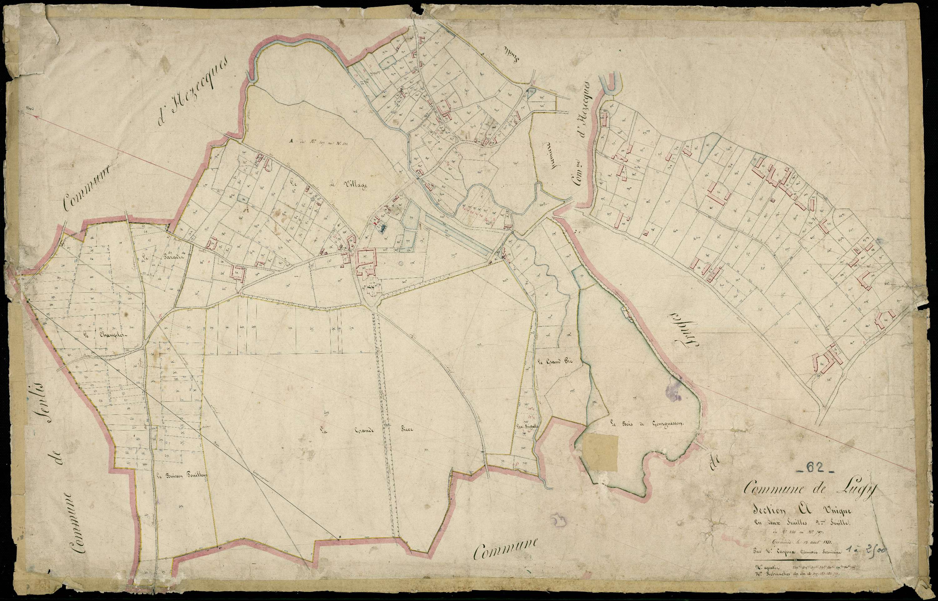 Lugy - Section A, 2e feuille