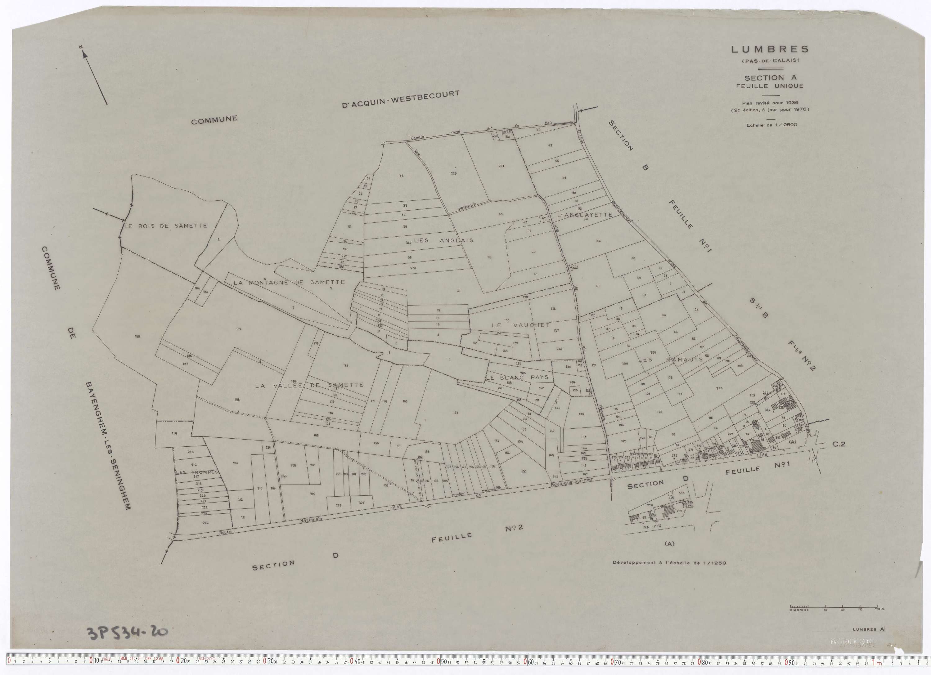 Lumbres - Section A.