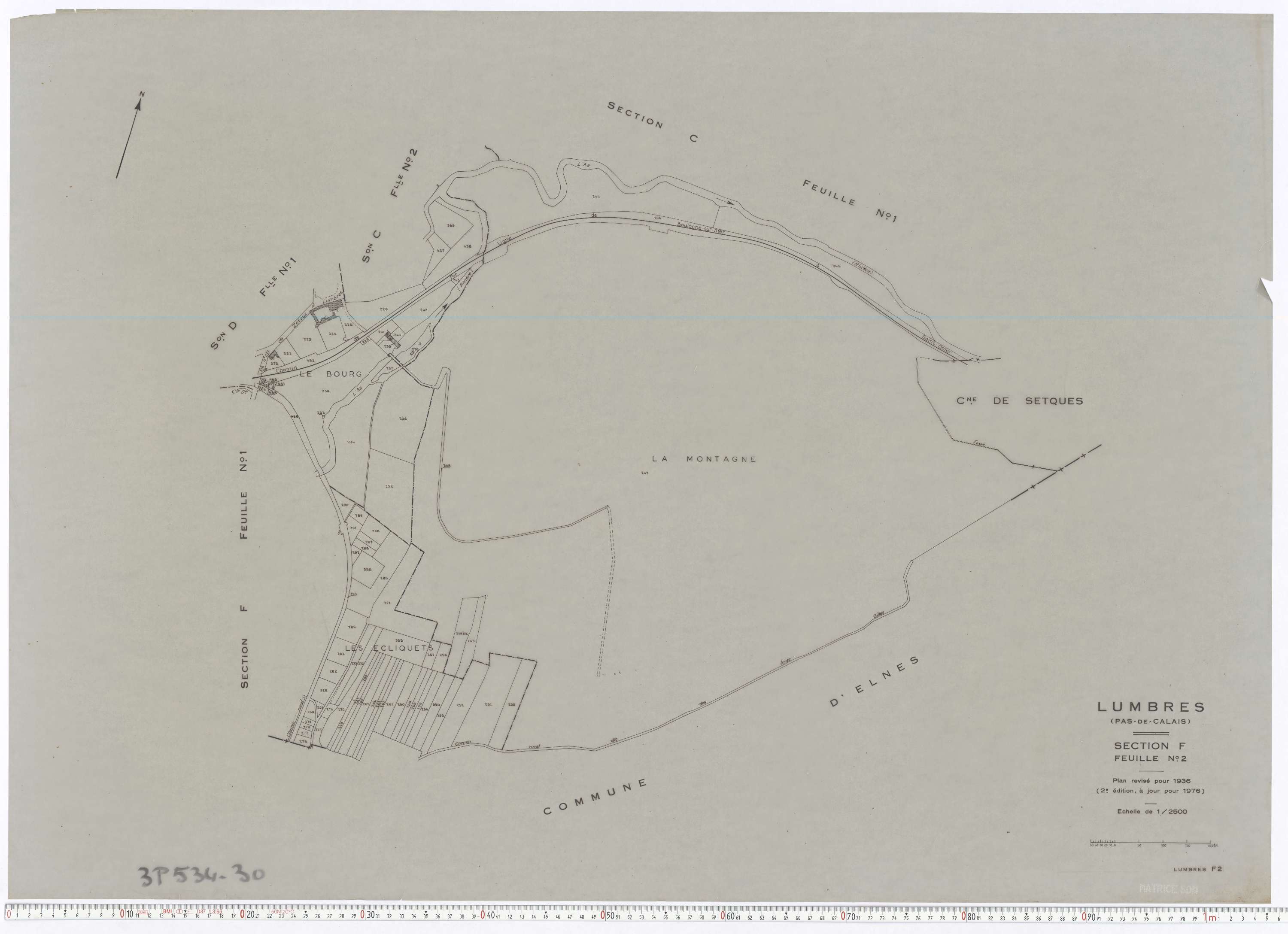 Lumbres - Section F, feuille 2.