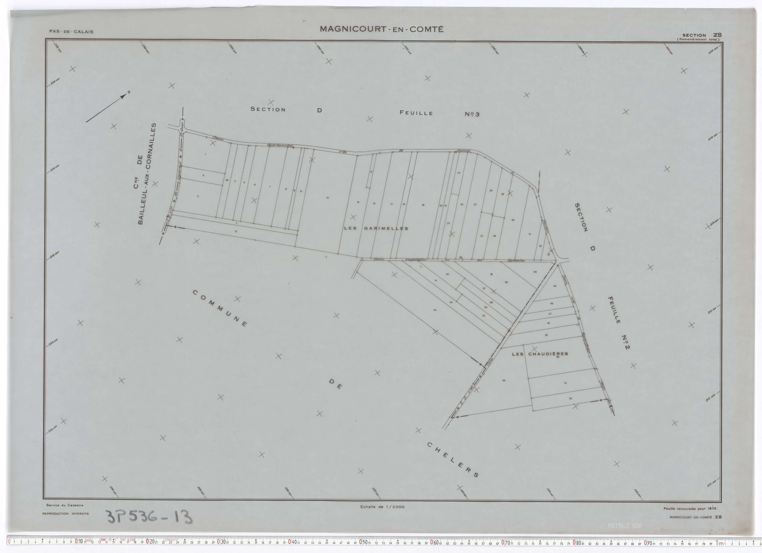 Magnicourt-en-Comte - Section ZB.