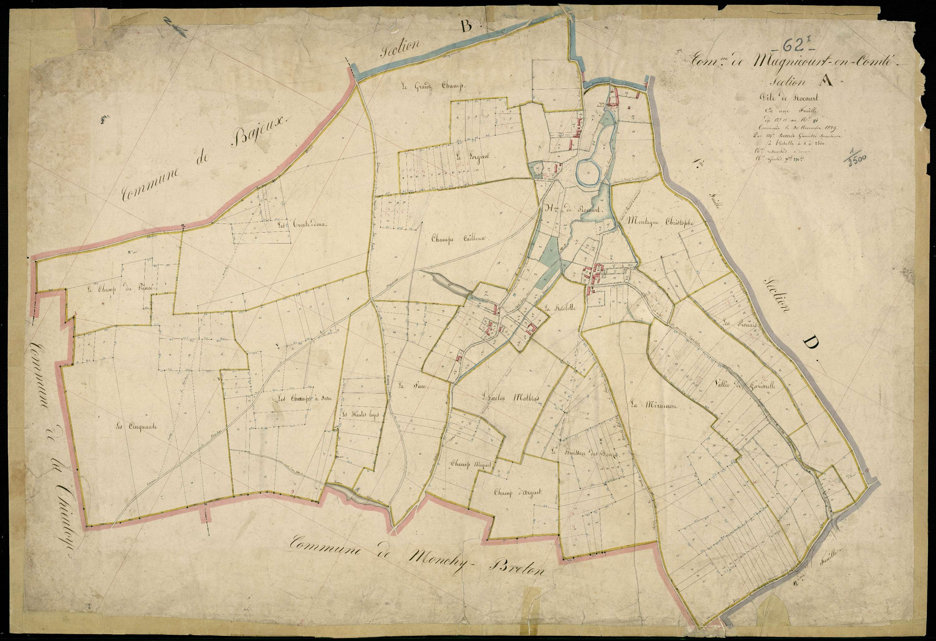 Magnicourt-en-Comte - Section A