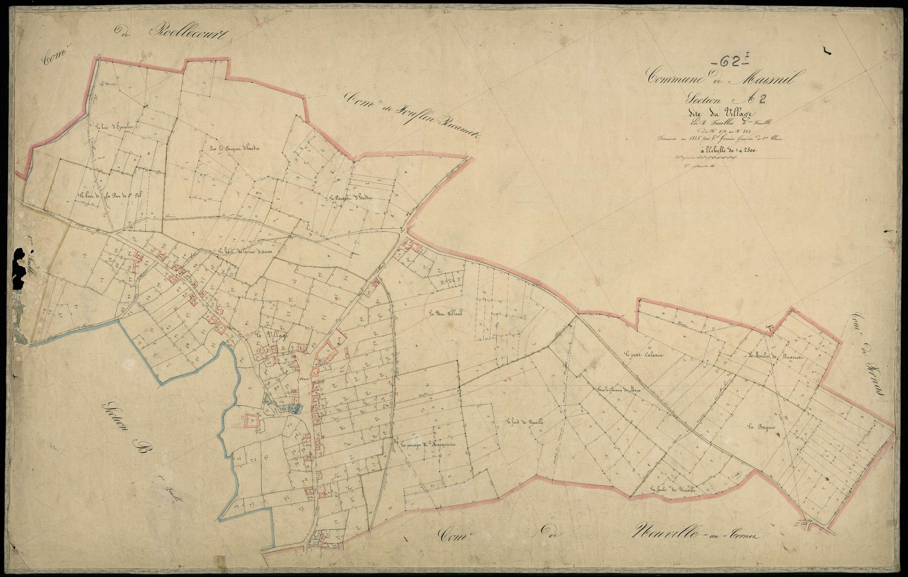 Maisnil - Section A, 2e feuille