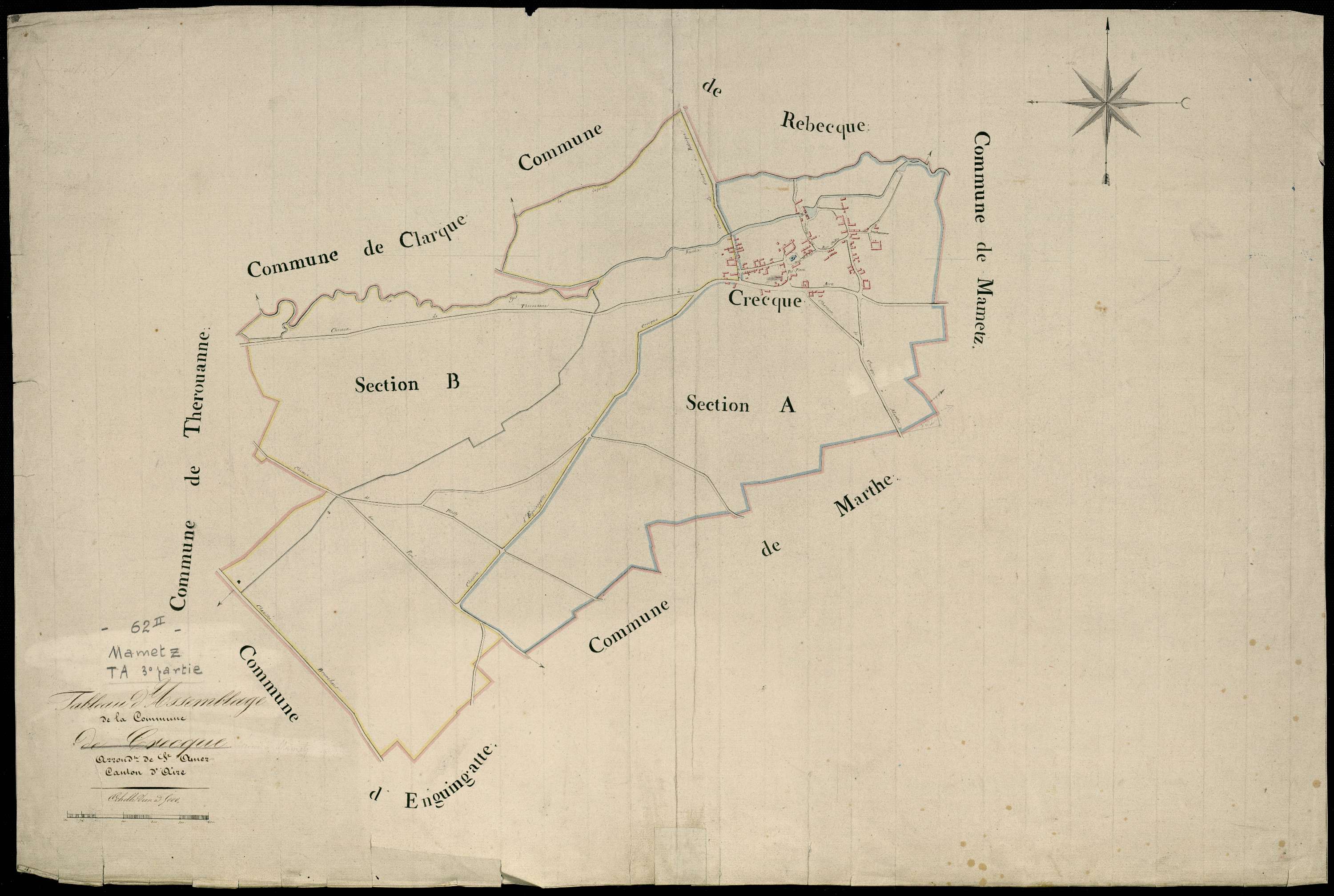 Mametz - Tableau d'assemblage