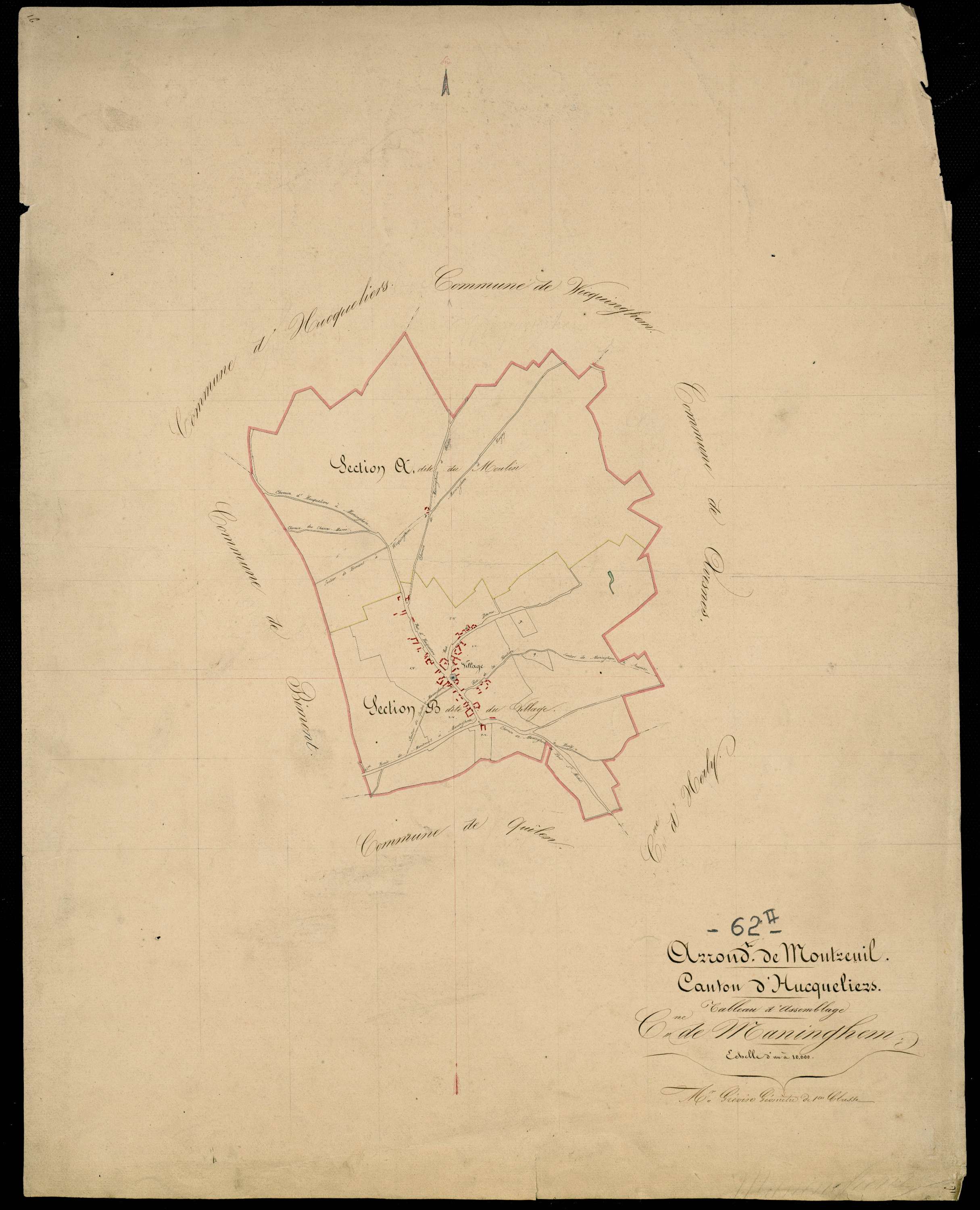 Manin - Tableau d'assemblage