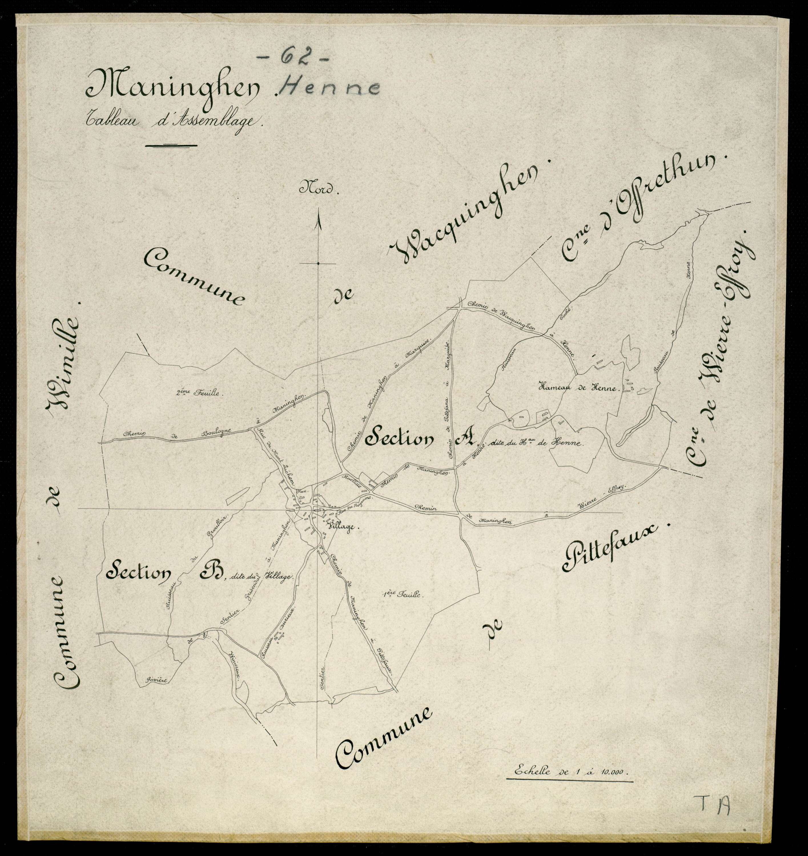 Manin - Tableau d'assemblage