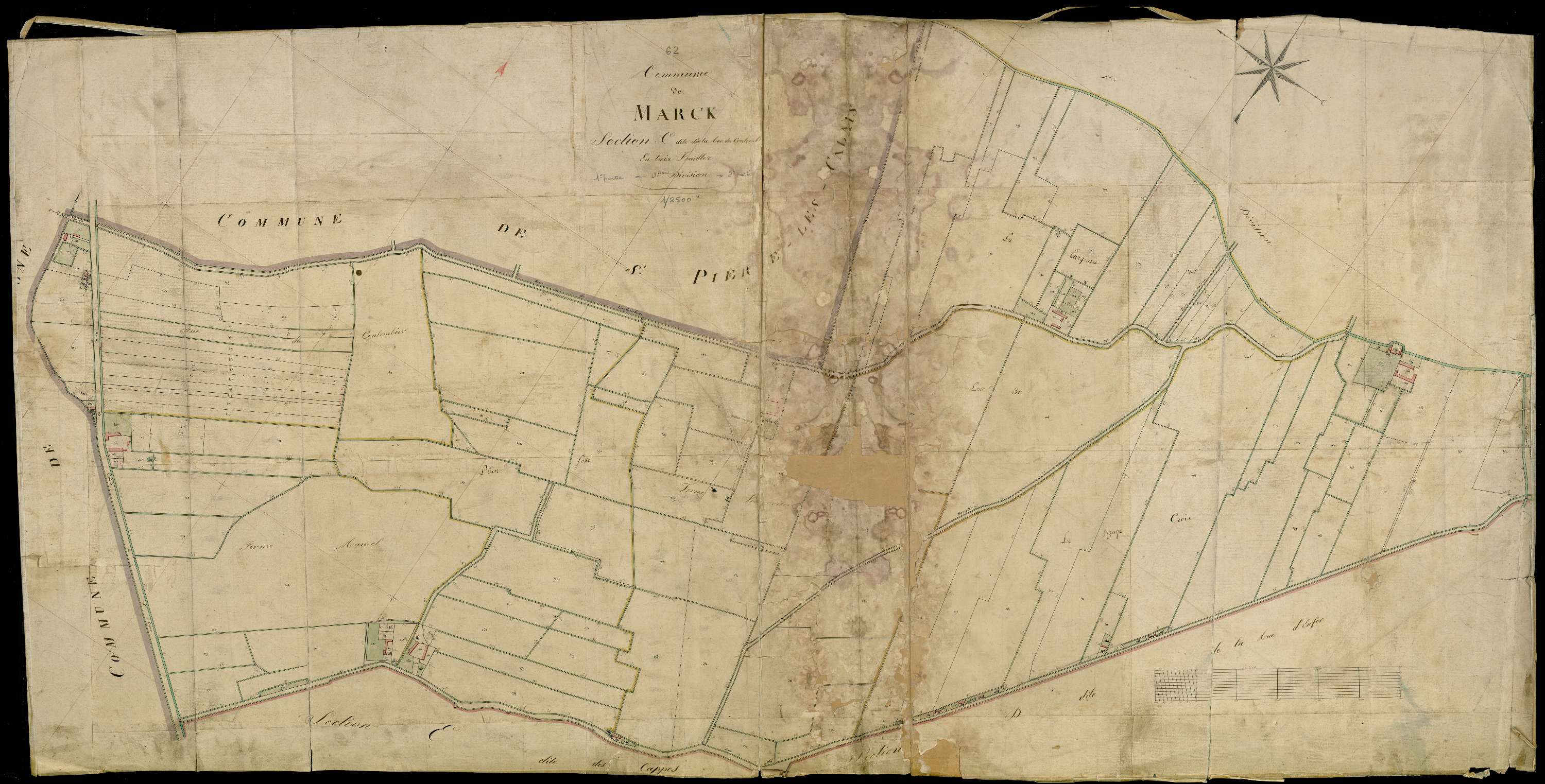 Marck - Section C, 3e feuille