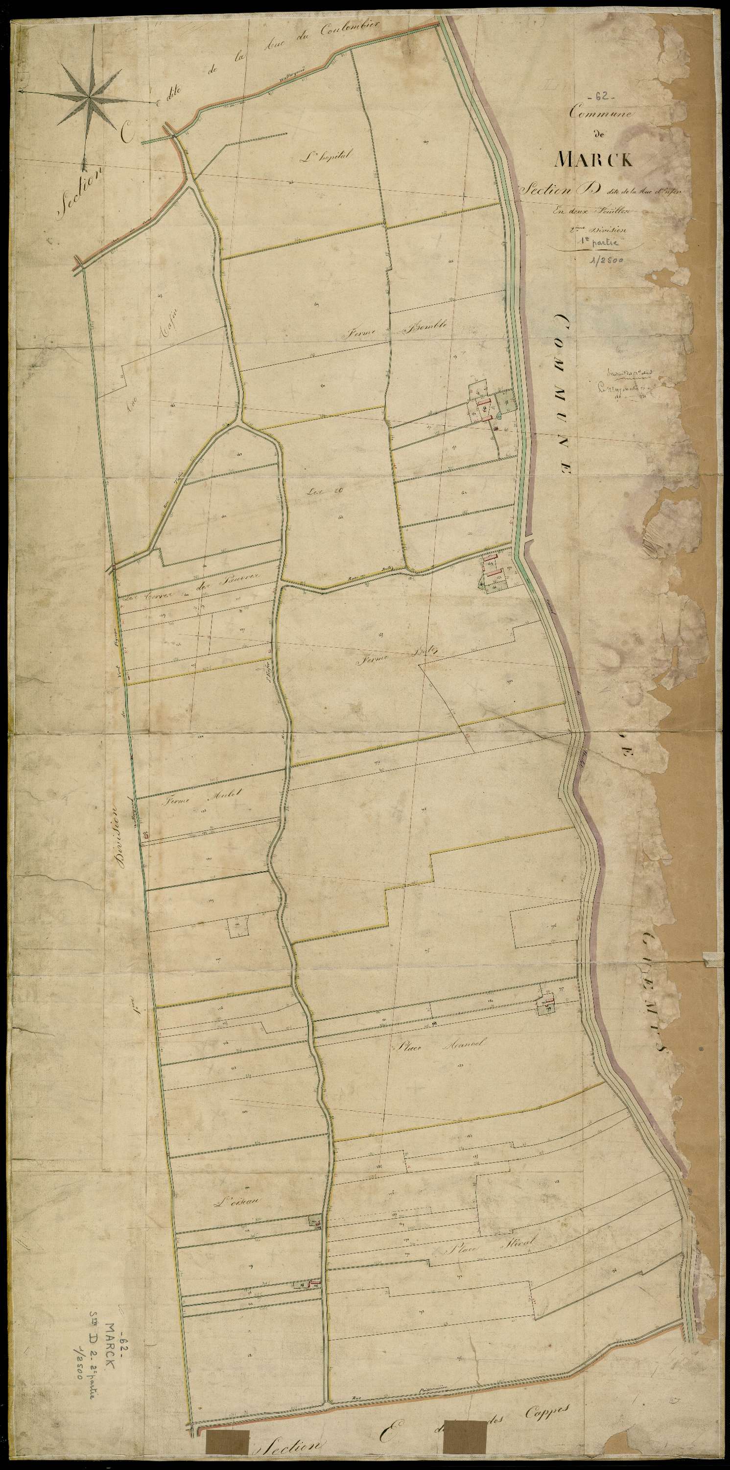 Marck - Section D, 2e feuille
