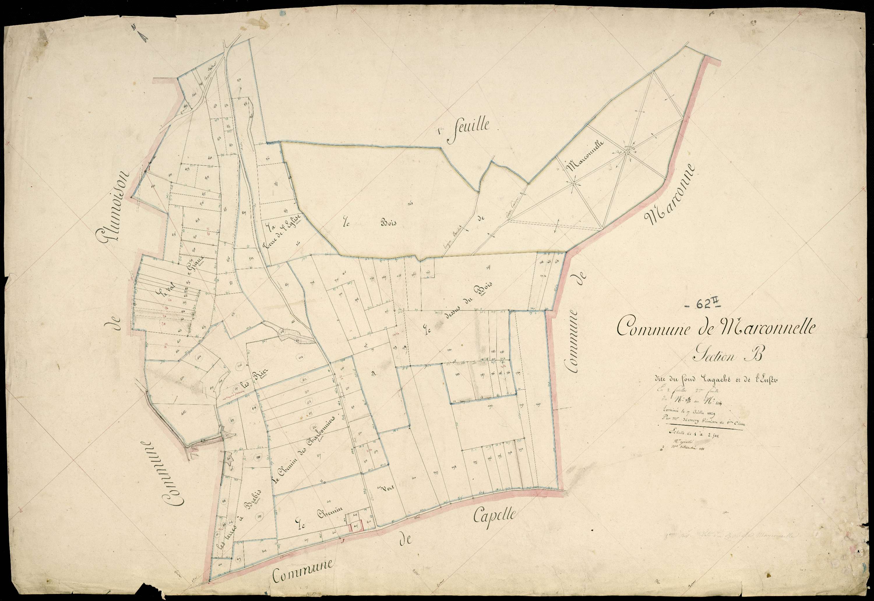 Marconne - Section B, 2e feuille