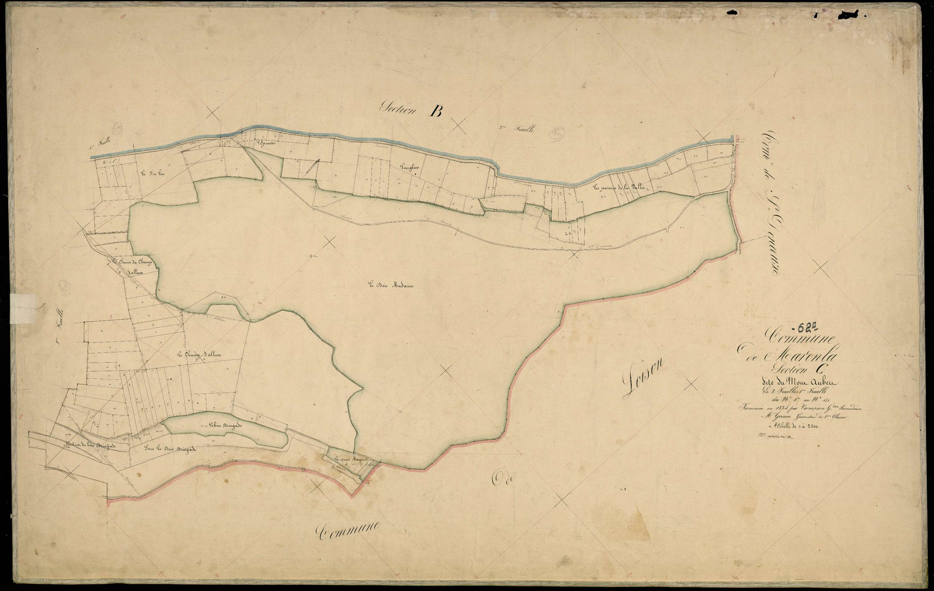 Marenla - Section C, 1re feuille
