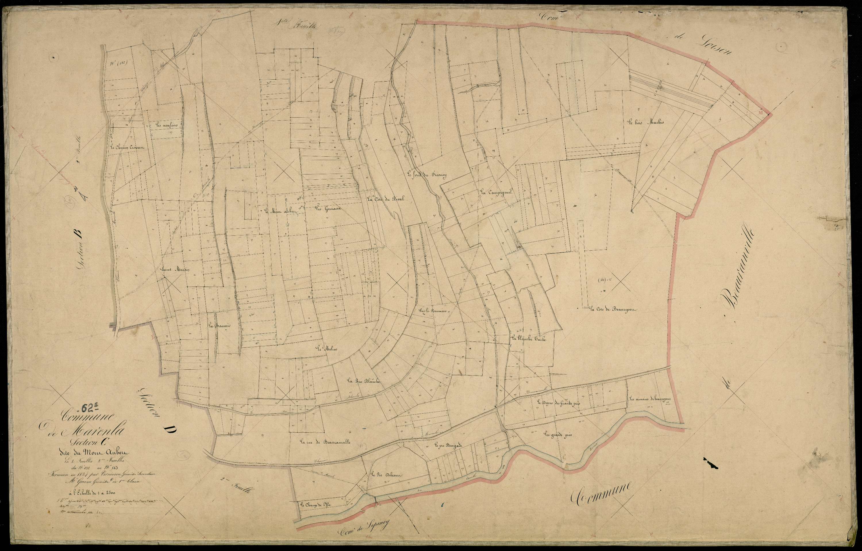 Marenla - Section C, 2e feuille