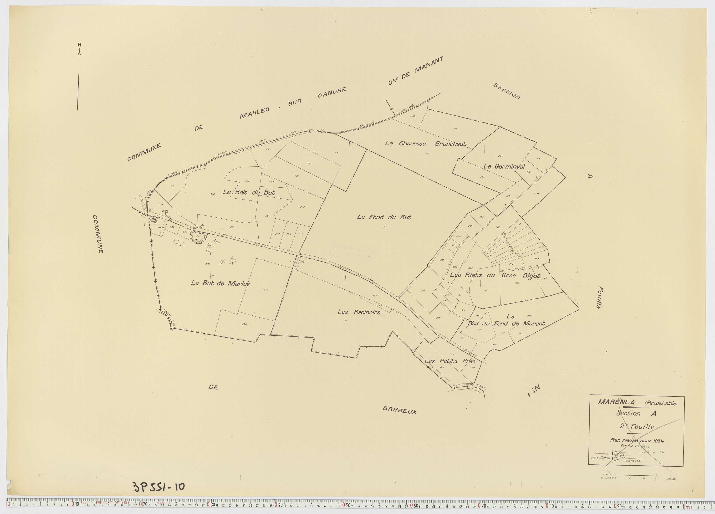 Marenla - Section A, feuille 2.