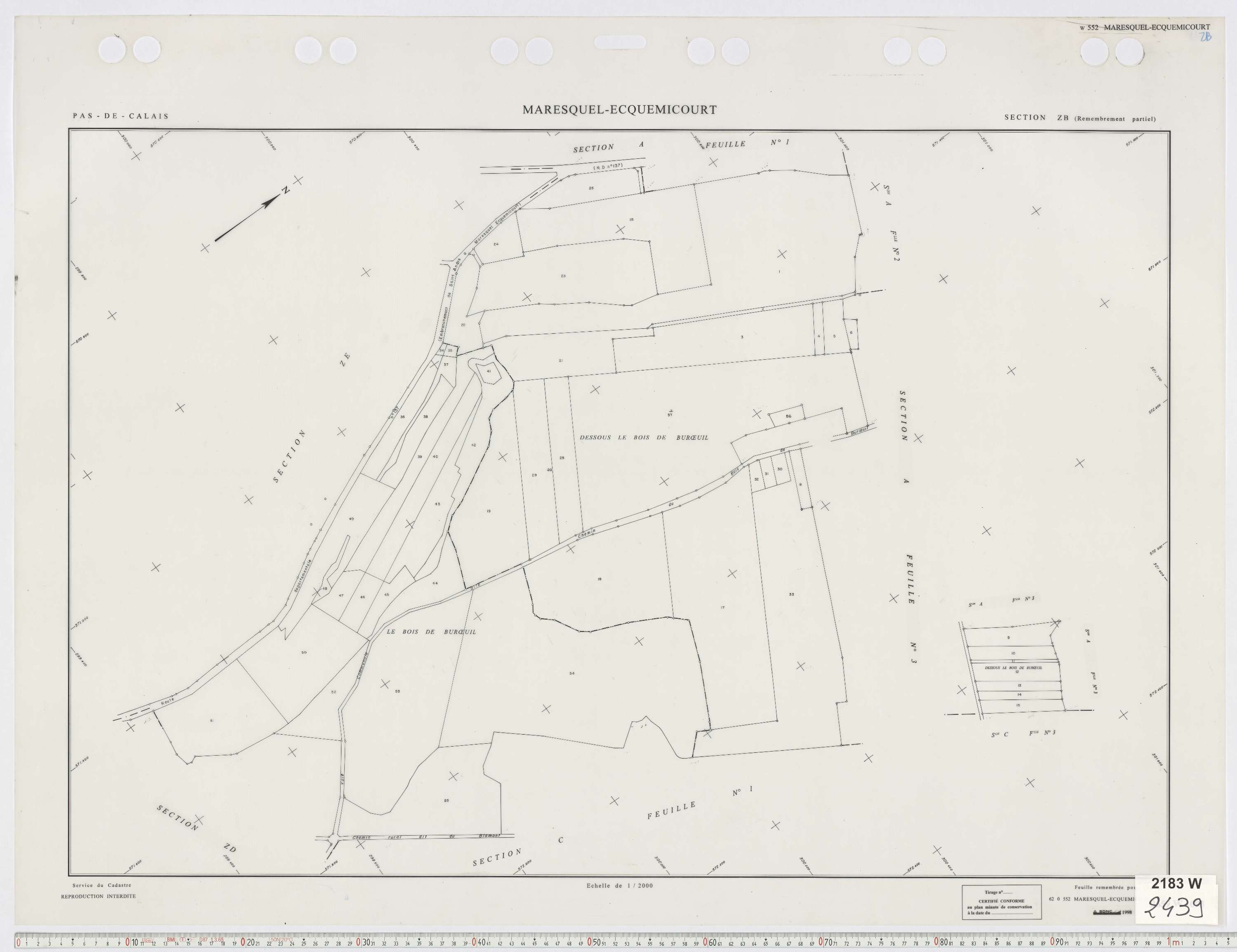 Maresquel-Ecquemicourt - Section ZB.