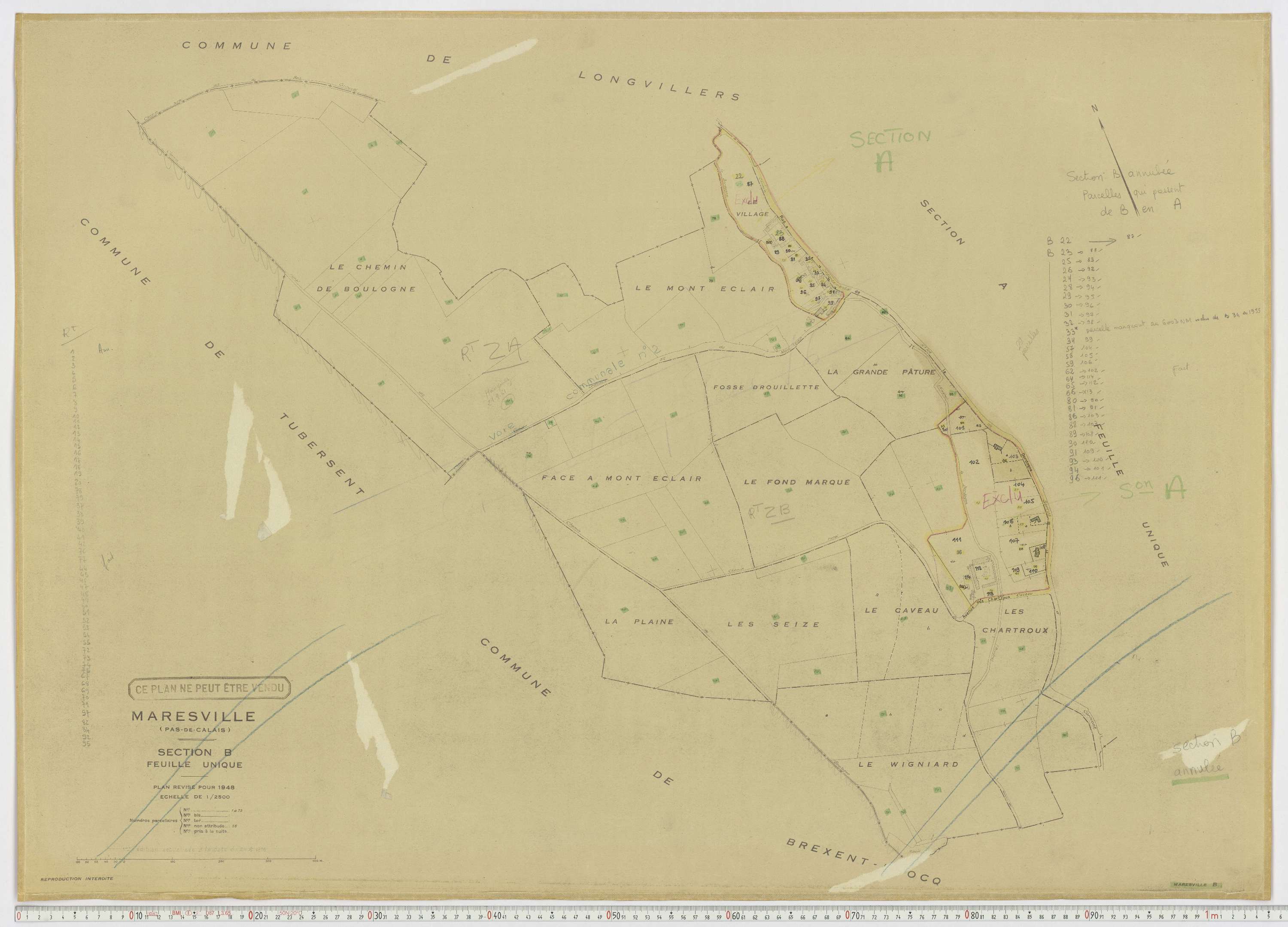 Maresville - Section B.