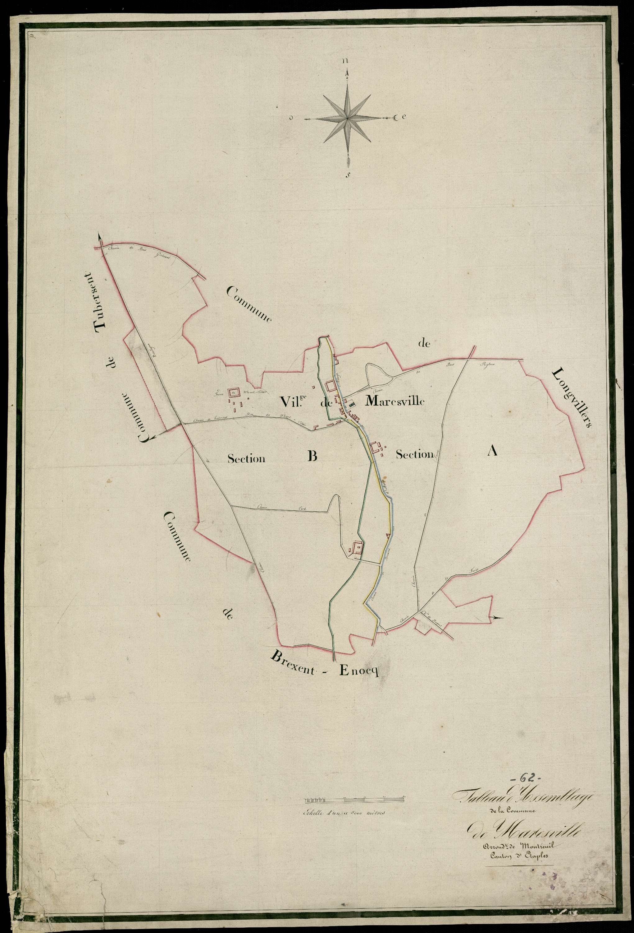 Maresville - Tableau d'assemblage