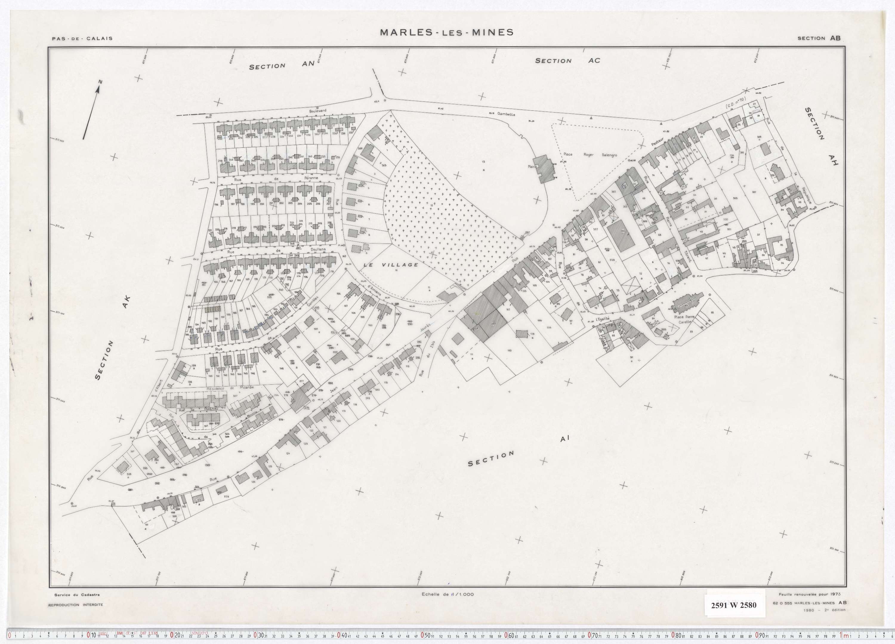 Marles-les-Mines - Section AB.