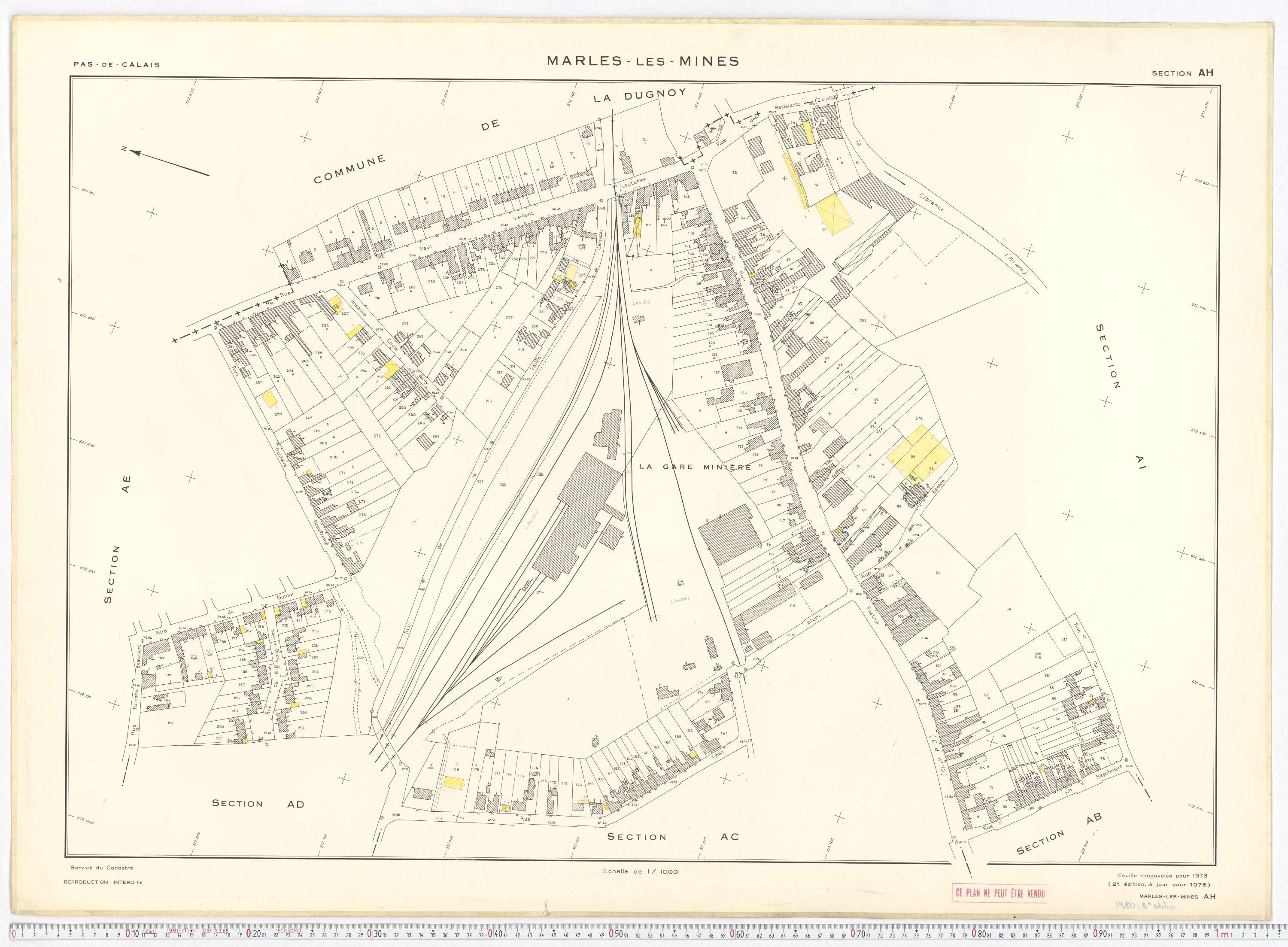 Marles-les-Mines - Section AH.