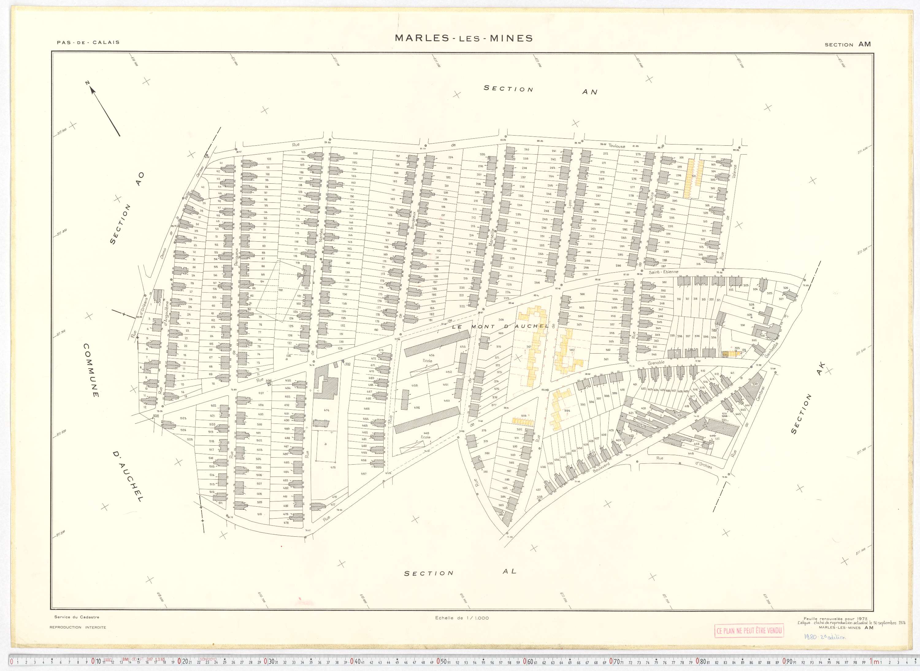 Marles-les-Mines - Section AM.