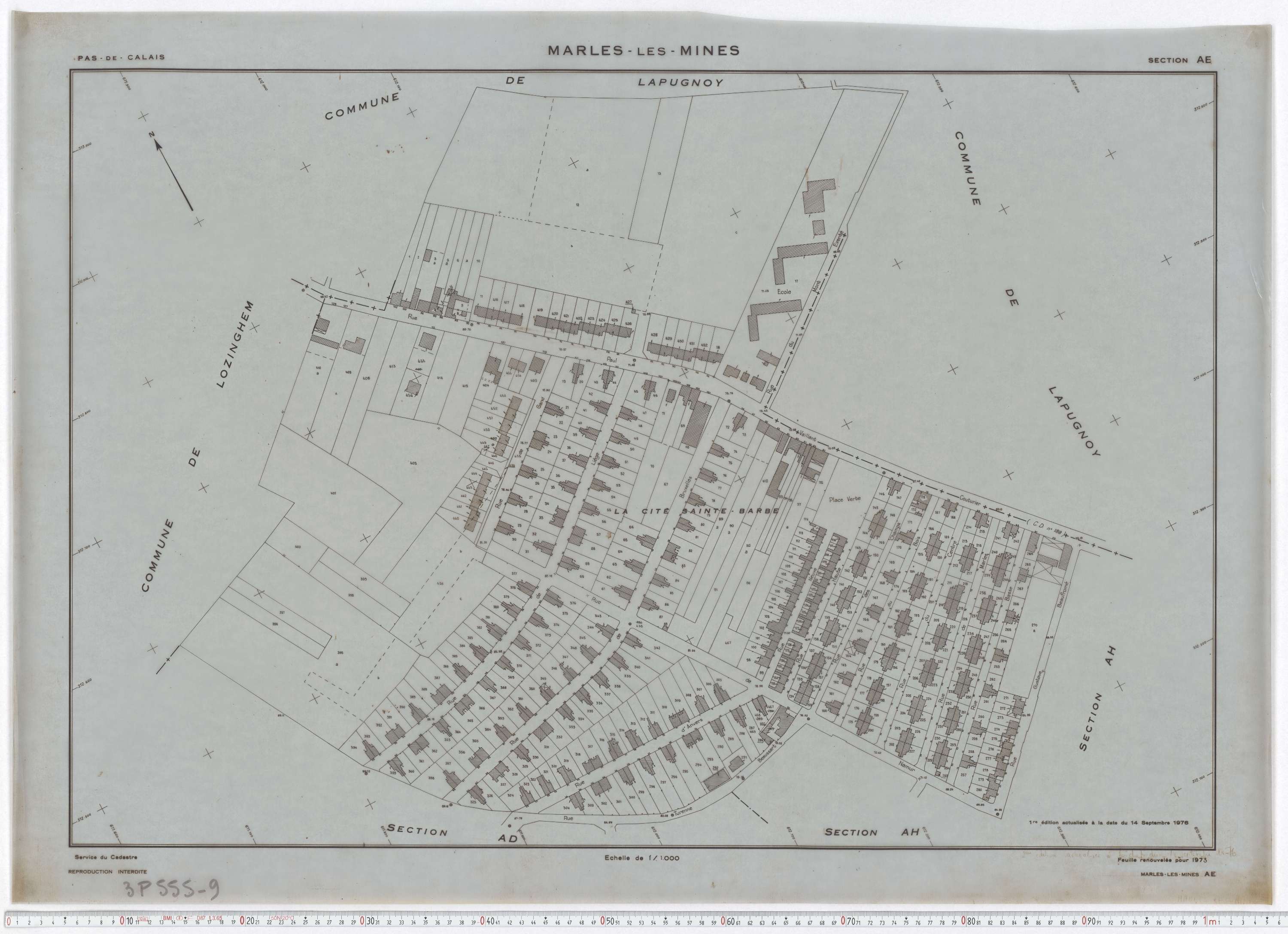 Marles-les-Mines - Section AE.