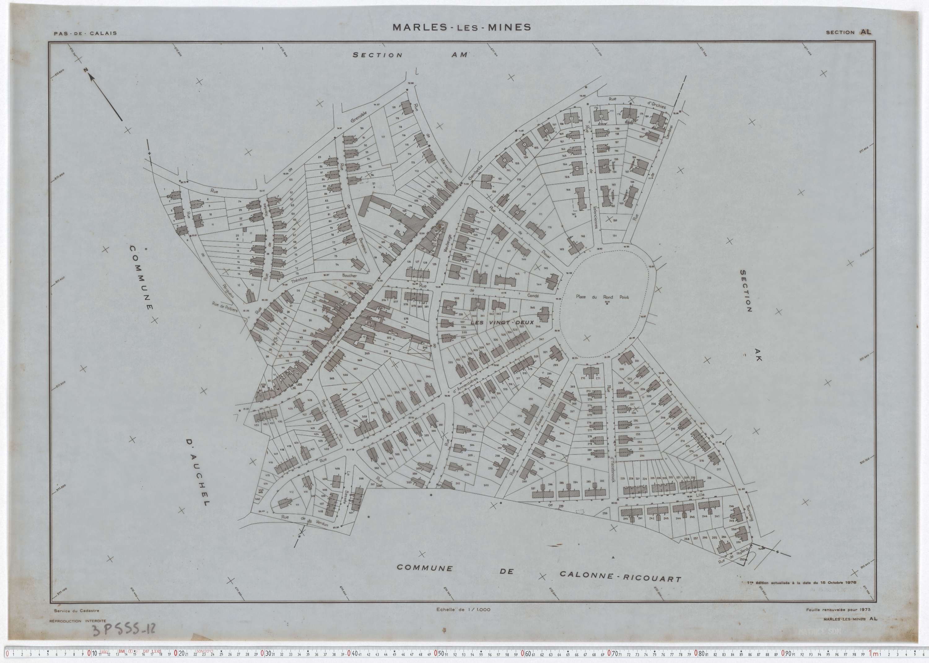 Marles-les-Mines - Section AL.