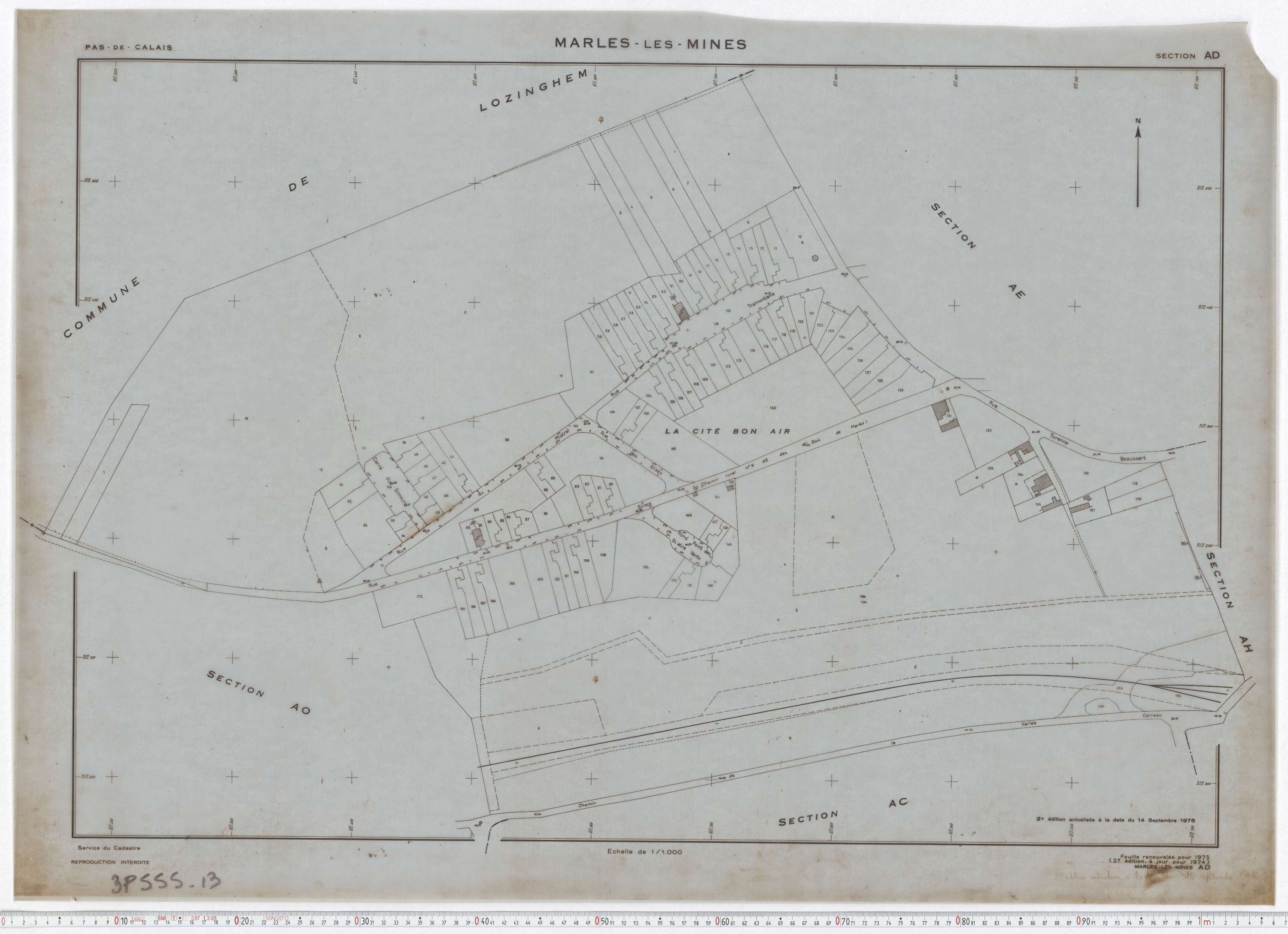 Marles-les-Mines - Section AD.