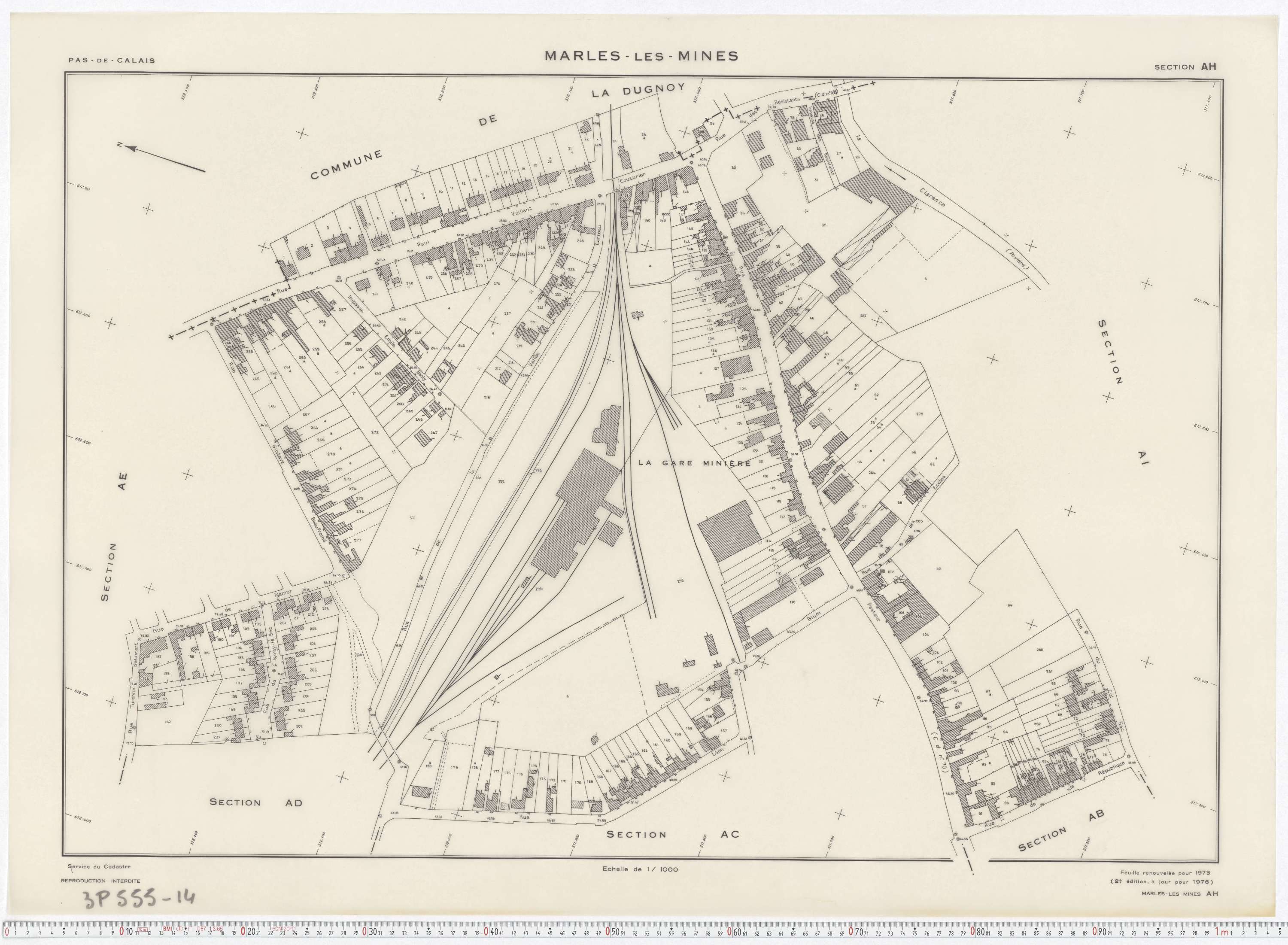 Marles-les-Mines - Section AH.