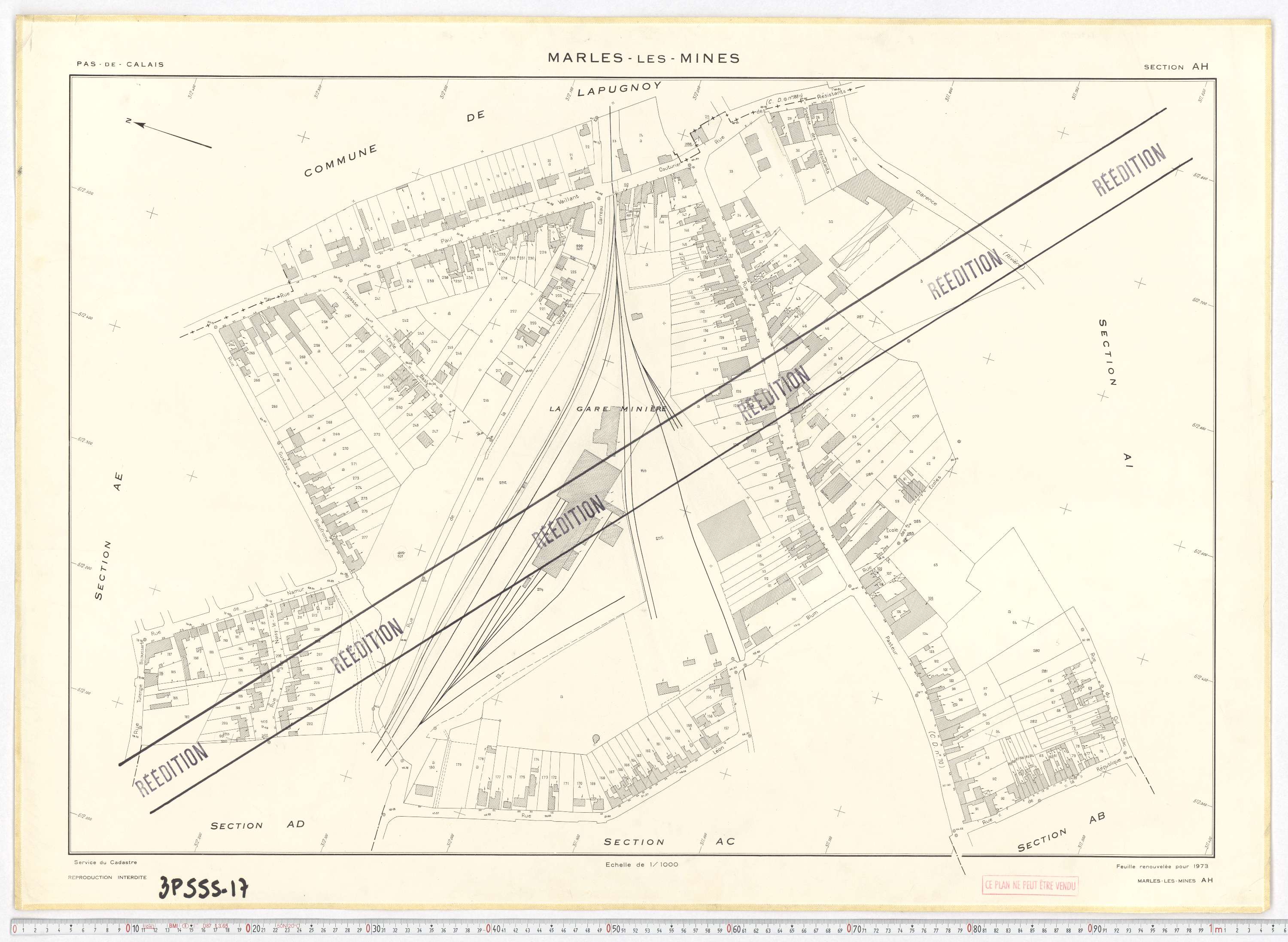 Marles-les-Mines - Section AH.