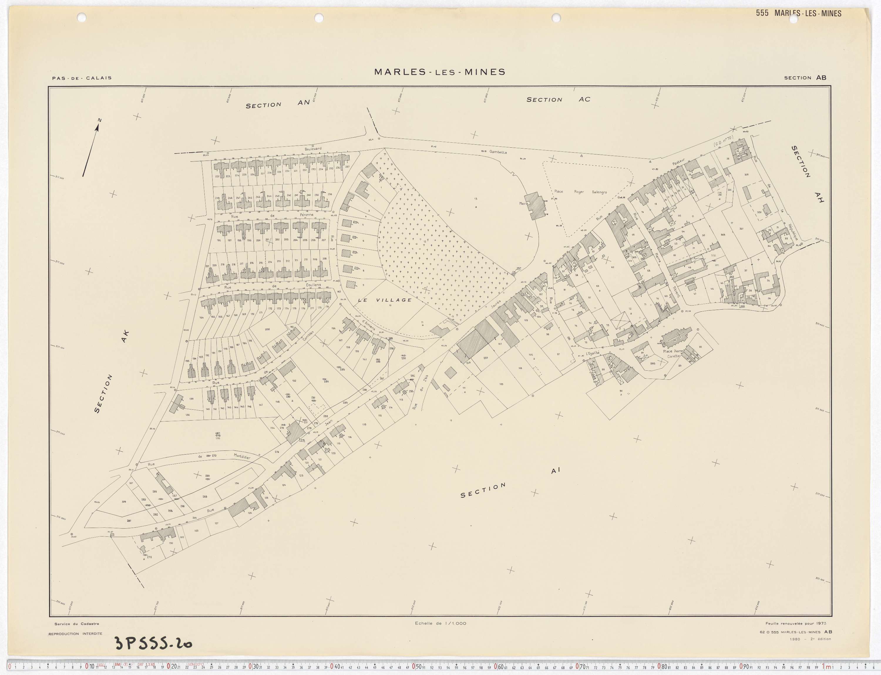 Marles-les-Mines - Section AB.