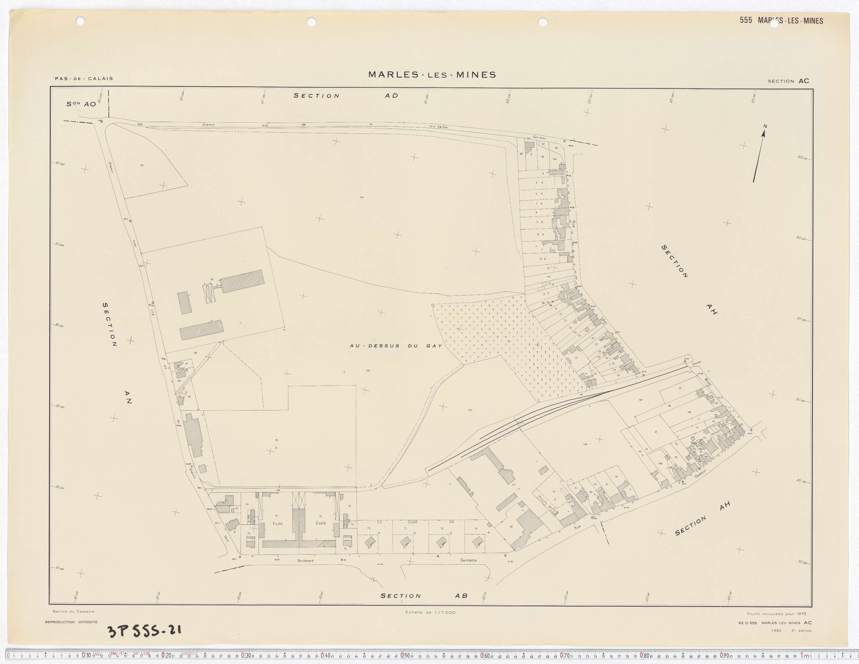 Marles-les-Mines - Section AC.