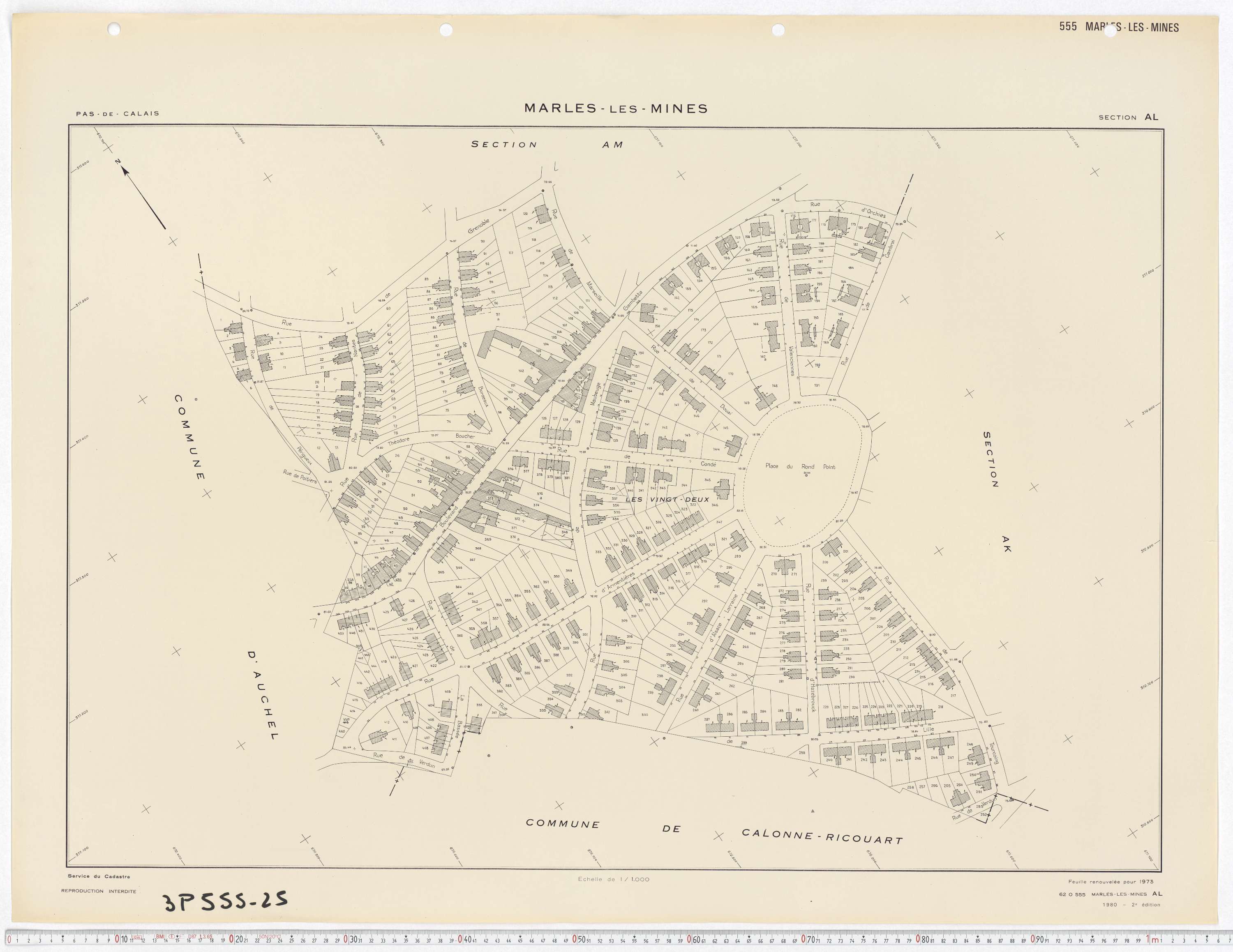 Marles-les-Mines - Section AL.