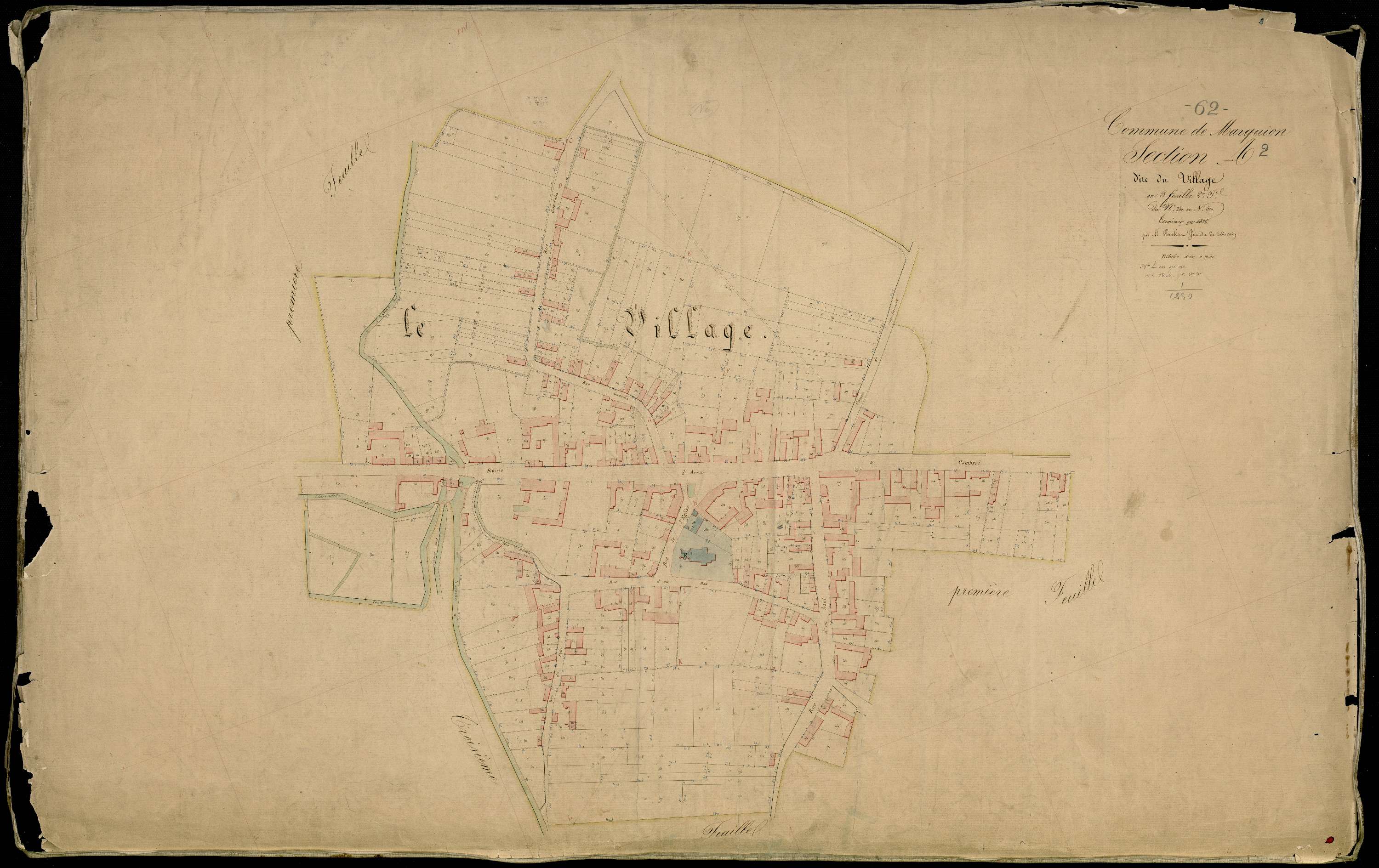 Marquion - Section A, 2e feuille