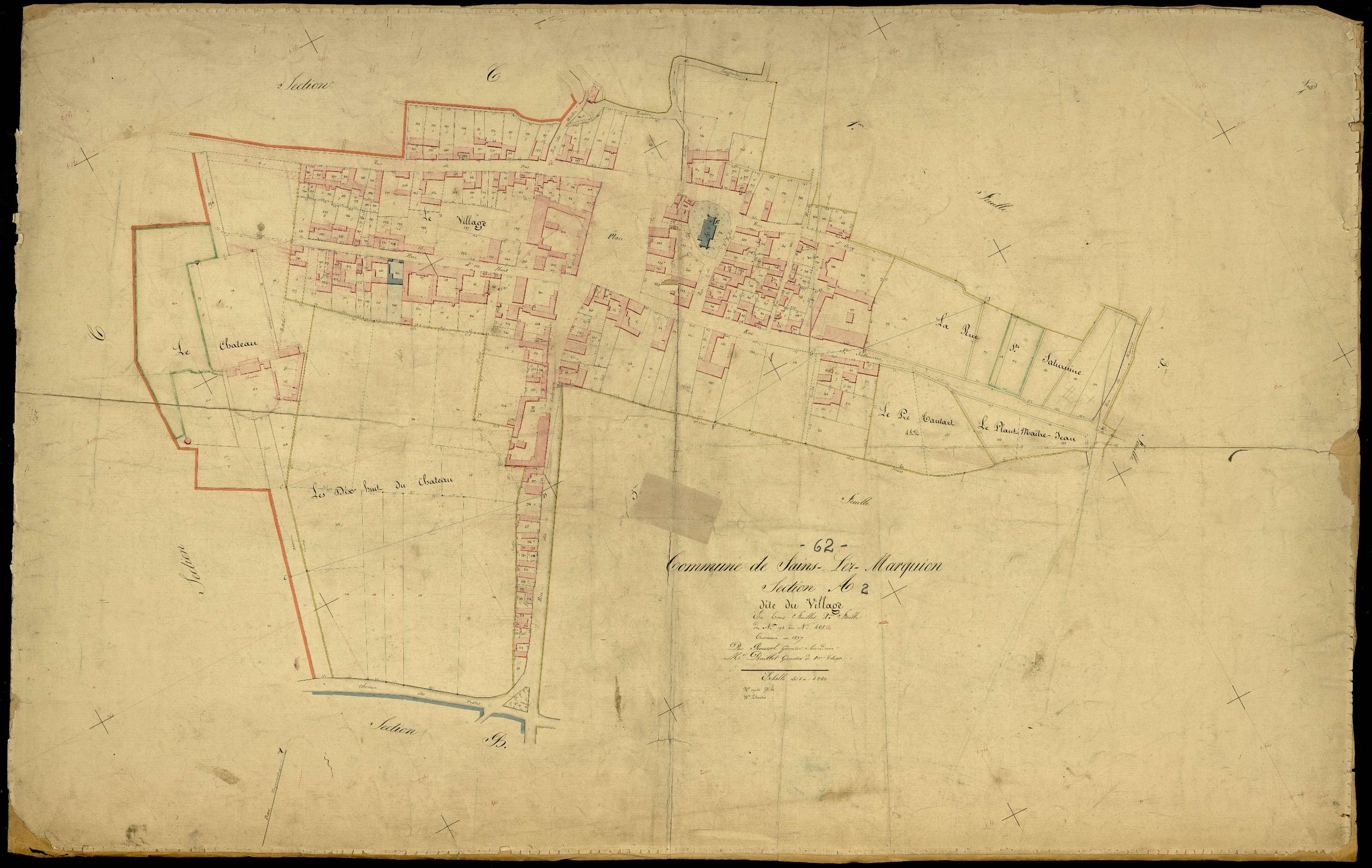 Marquion - Section A, 2e feuille
