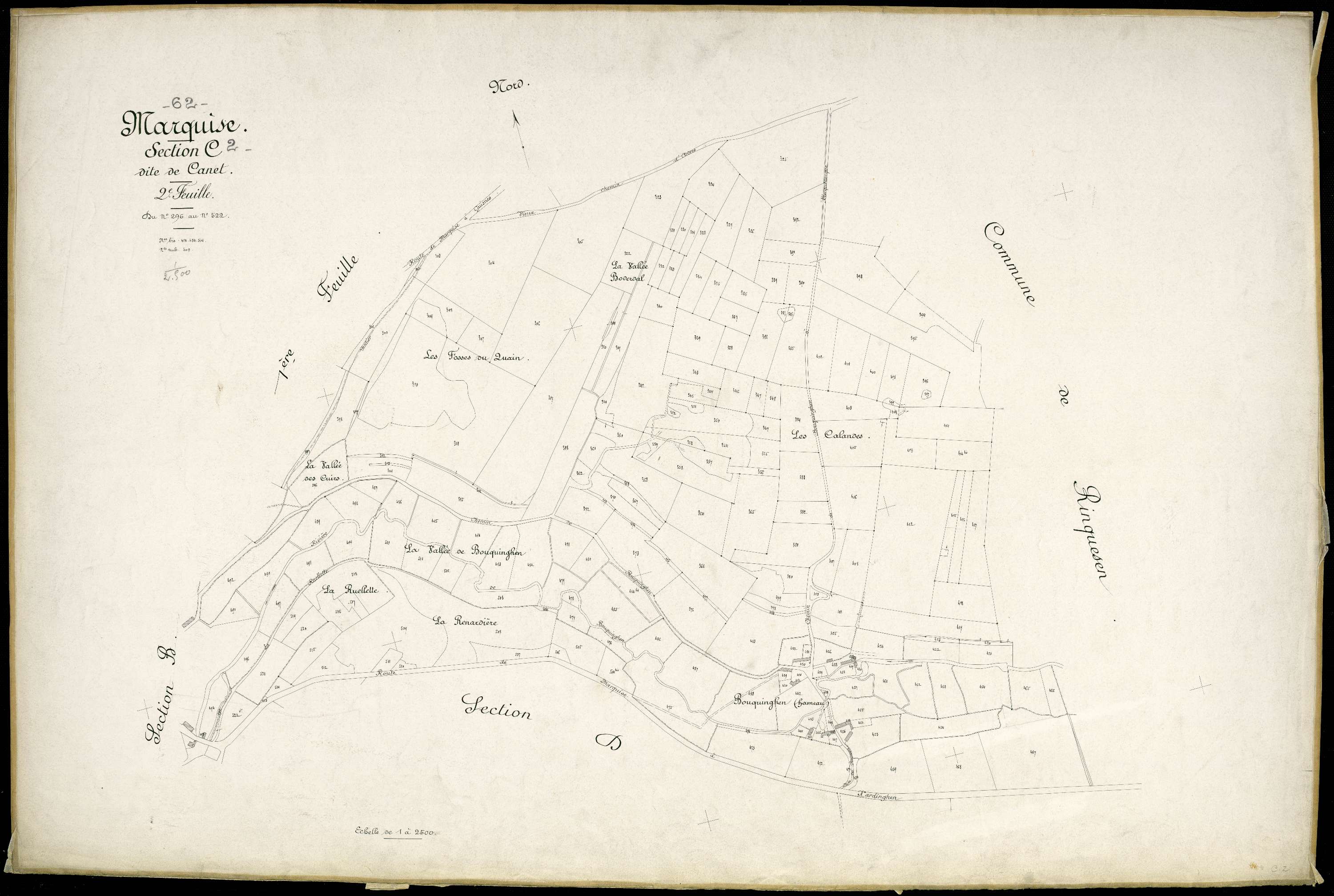 Marquise - Section C, 2e feuille
