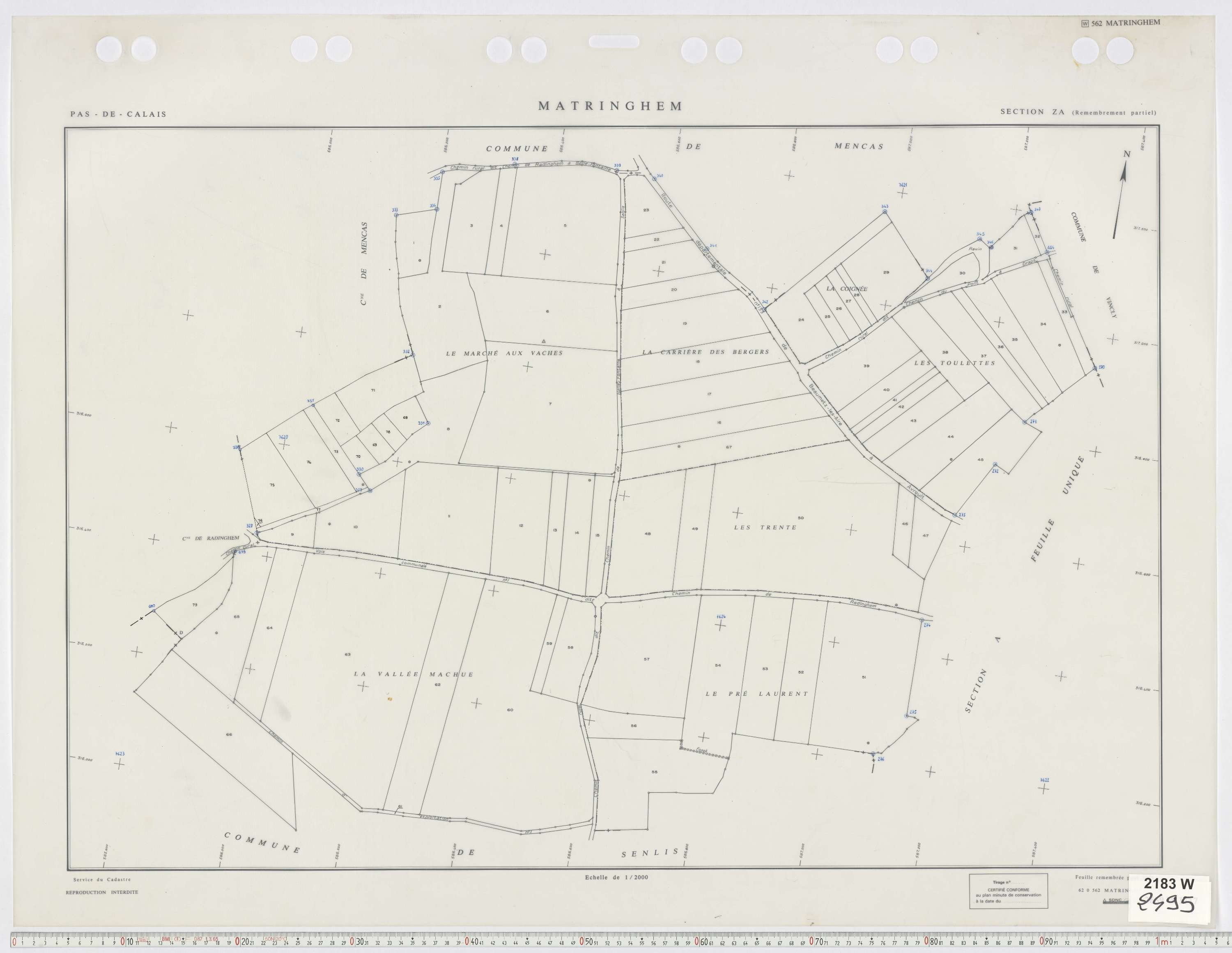 Matringhem - Section ZA.