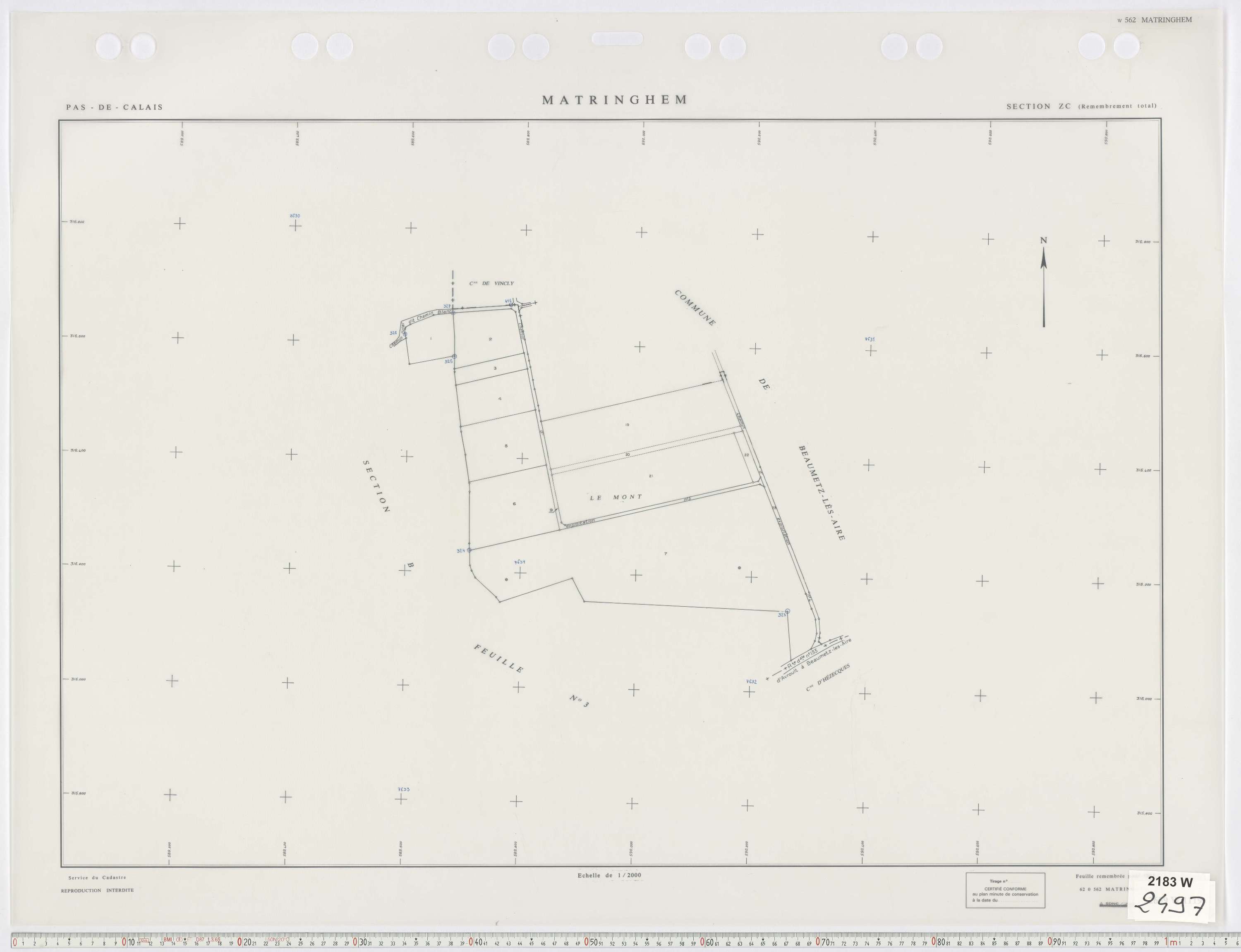 Matringhem - Section ZC.